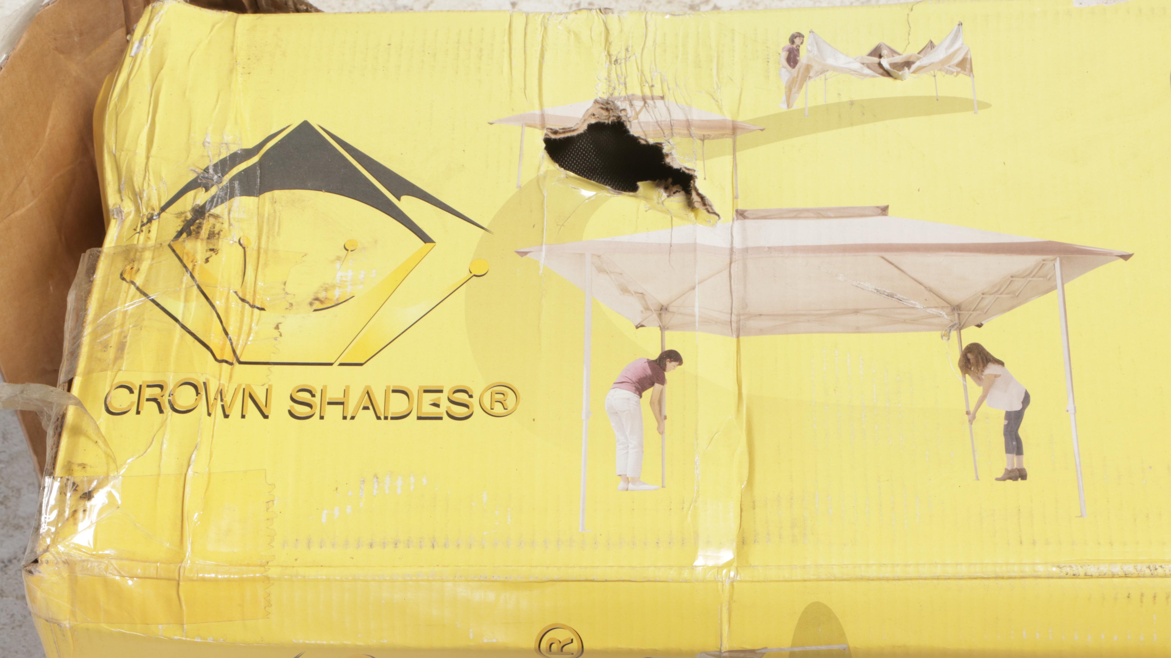 Crown Shades Megashade 12' x 12' One Touch Instant Gazebo Canopy