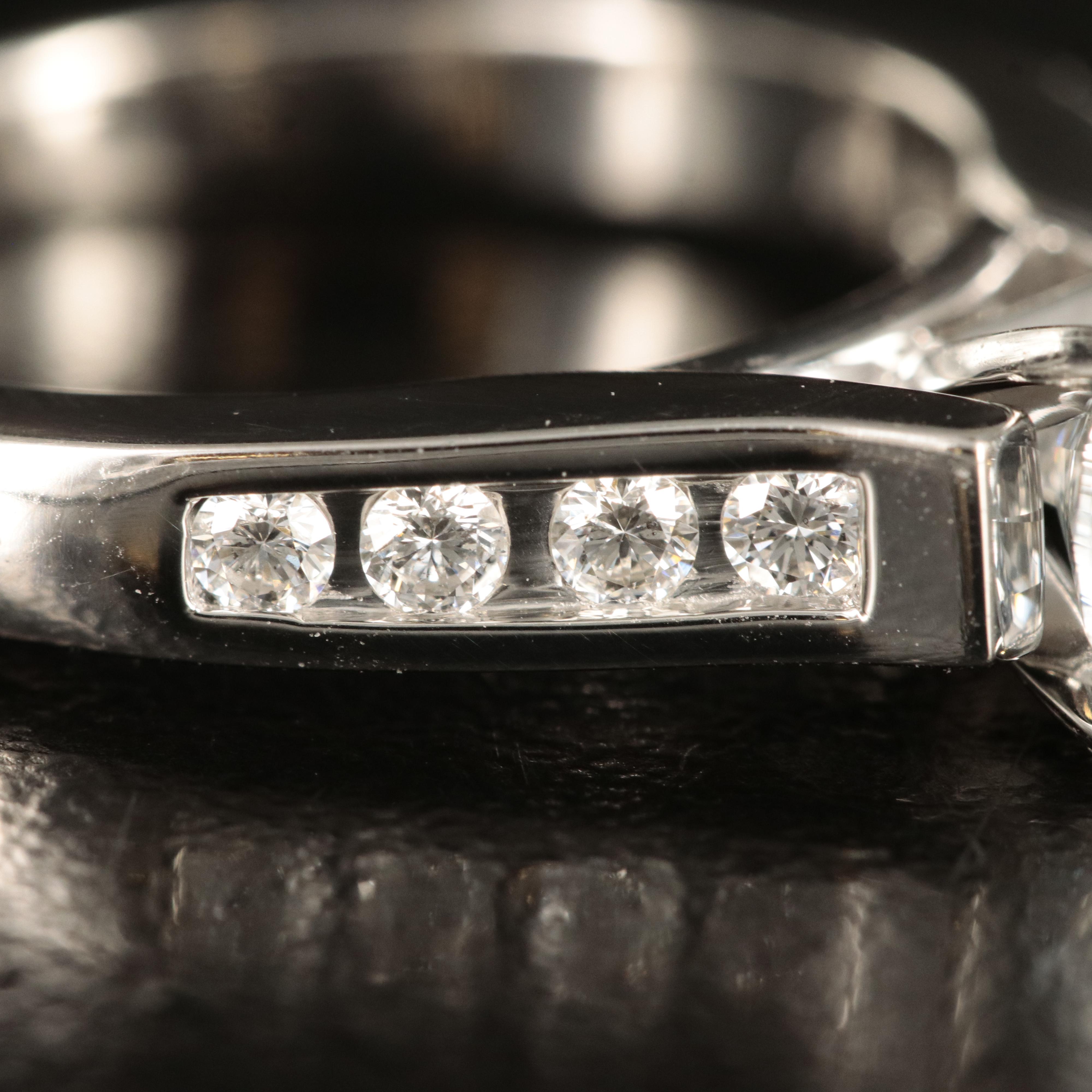 Platinum 1.25 CTW Lab Grown Diamond Ring
