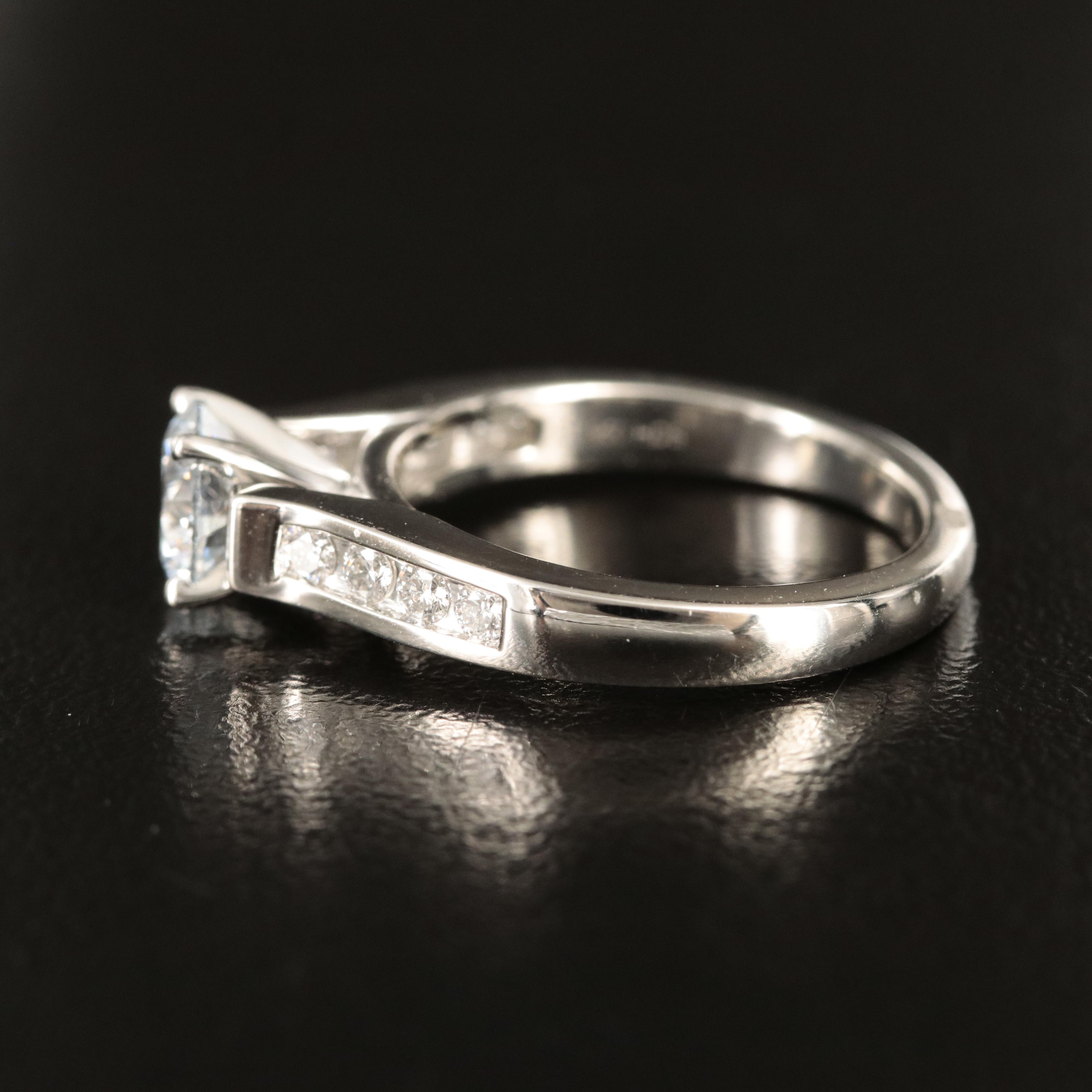 Platinum 1.25 CTW Lab Grown Diamond Ring