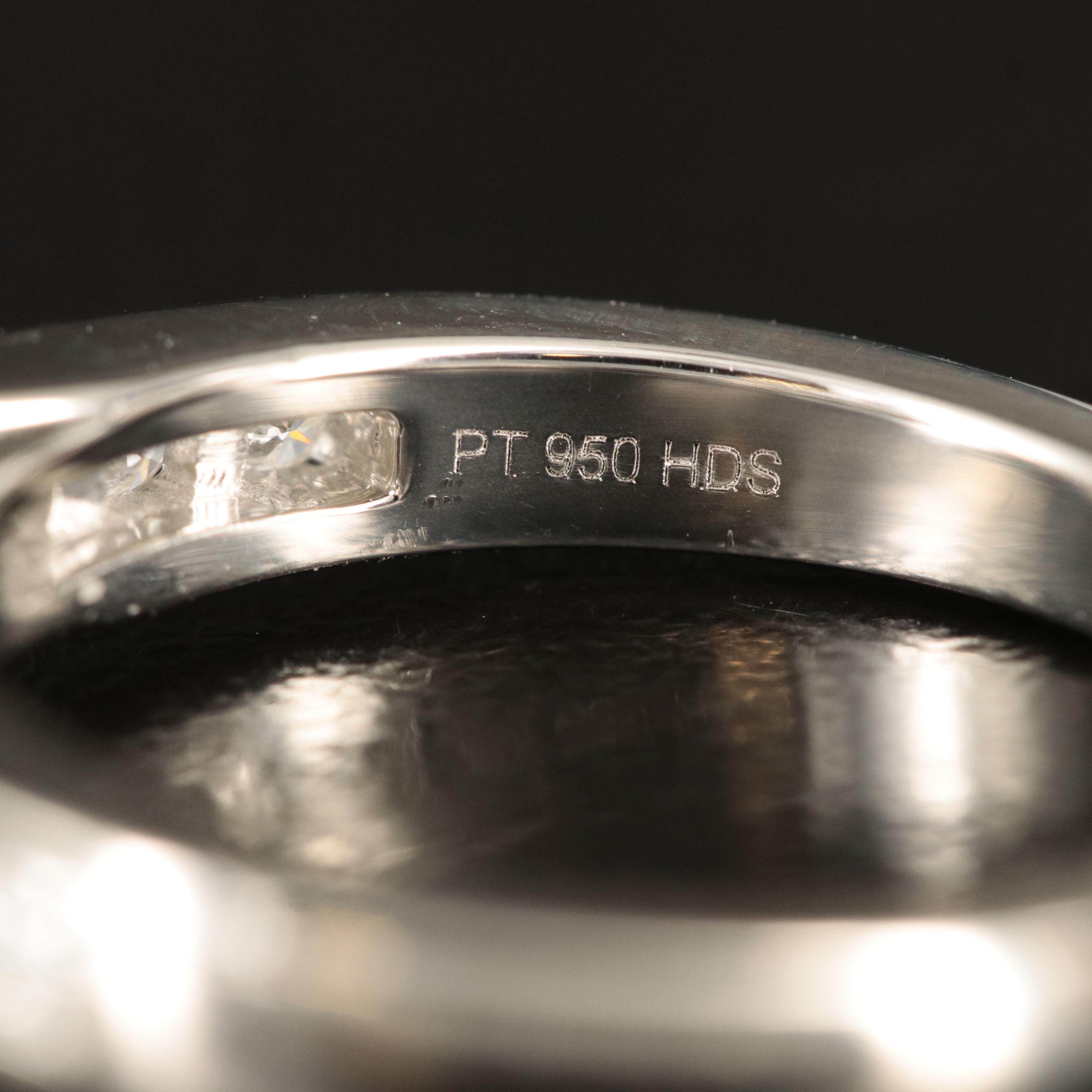 Platinum 1.25 CTW Lab Grown Diamond Ring