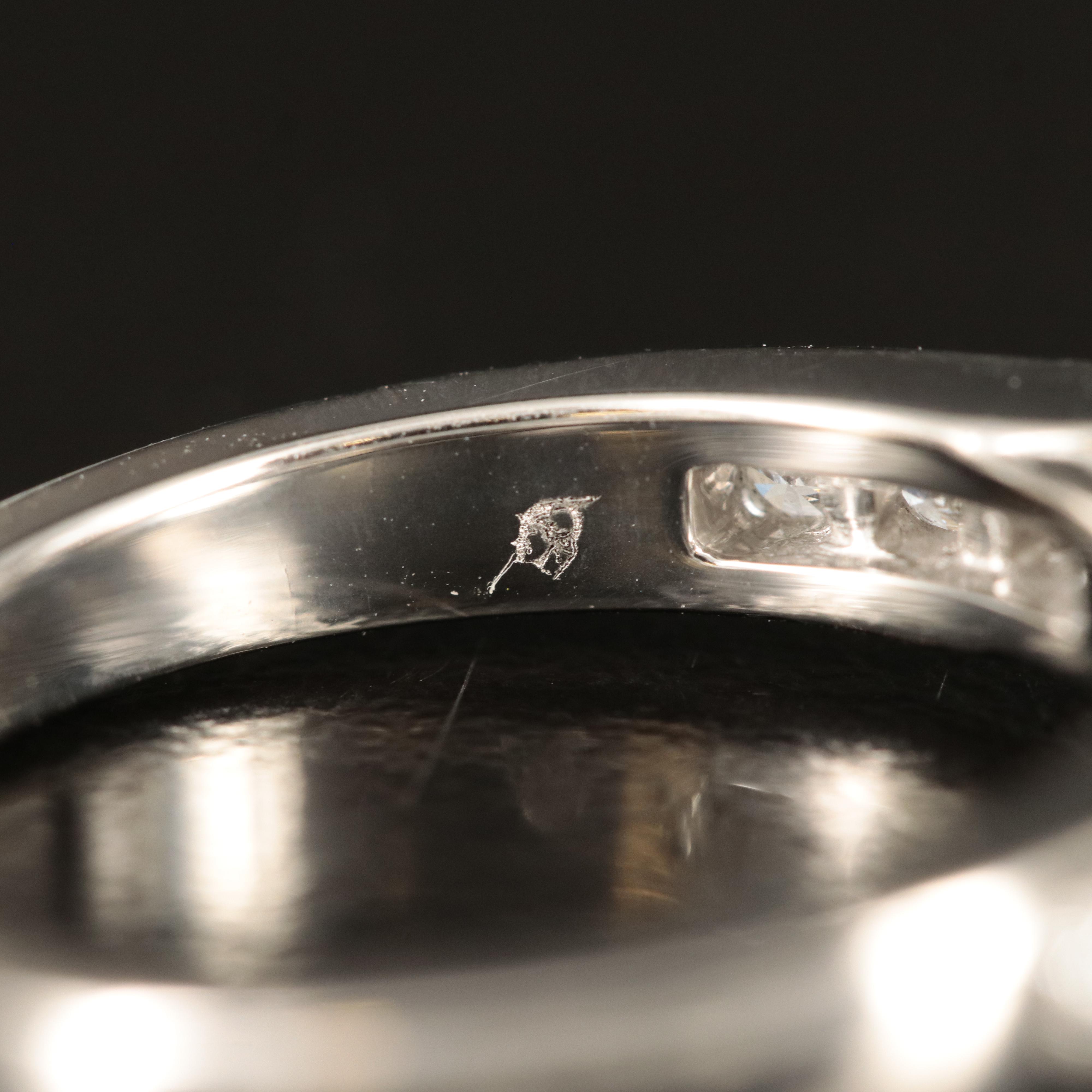 Platinum 1.25 CTW Lab Grown Diamond Ring