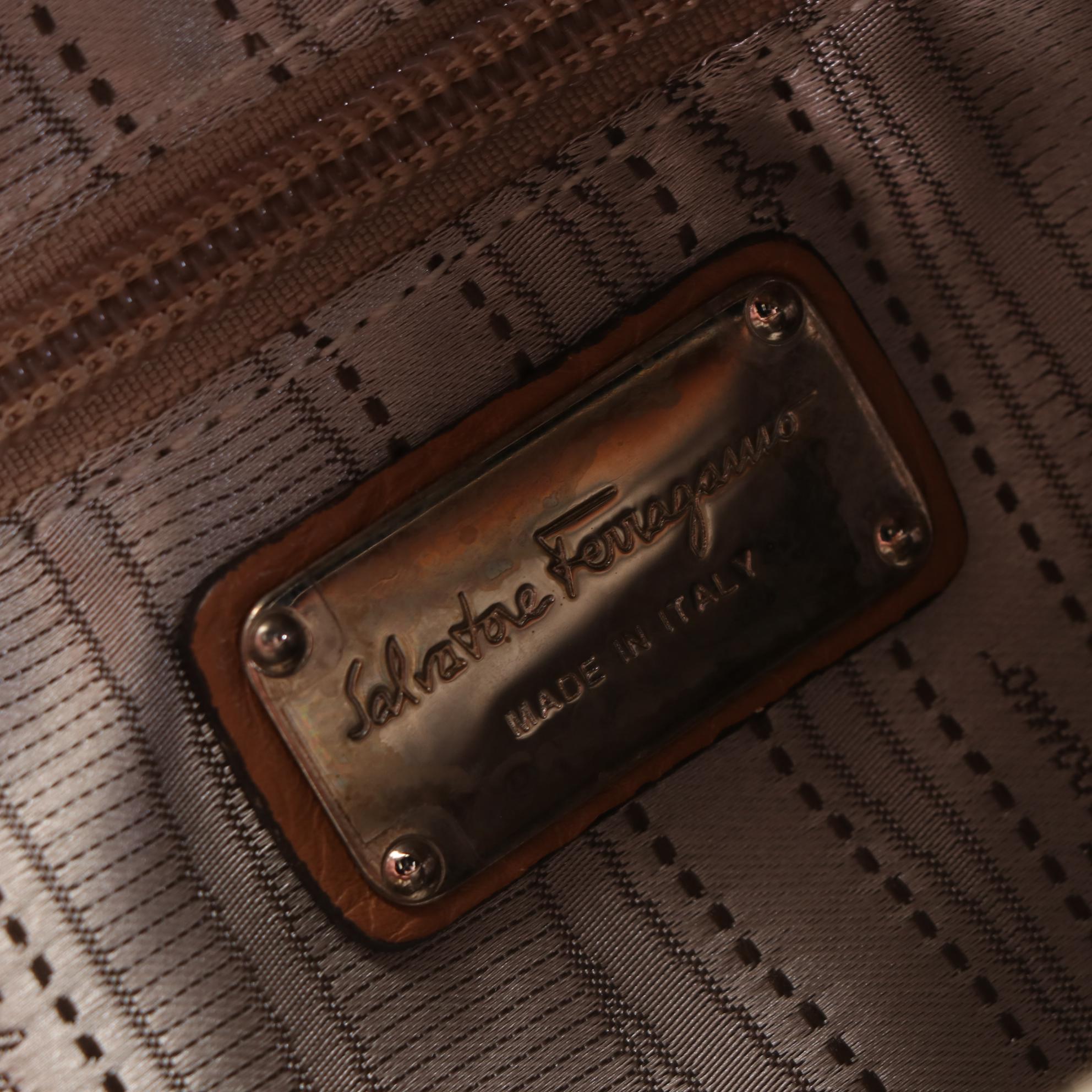 Salvatore Ferragamo Isabel Boston Bag in Leather