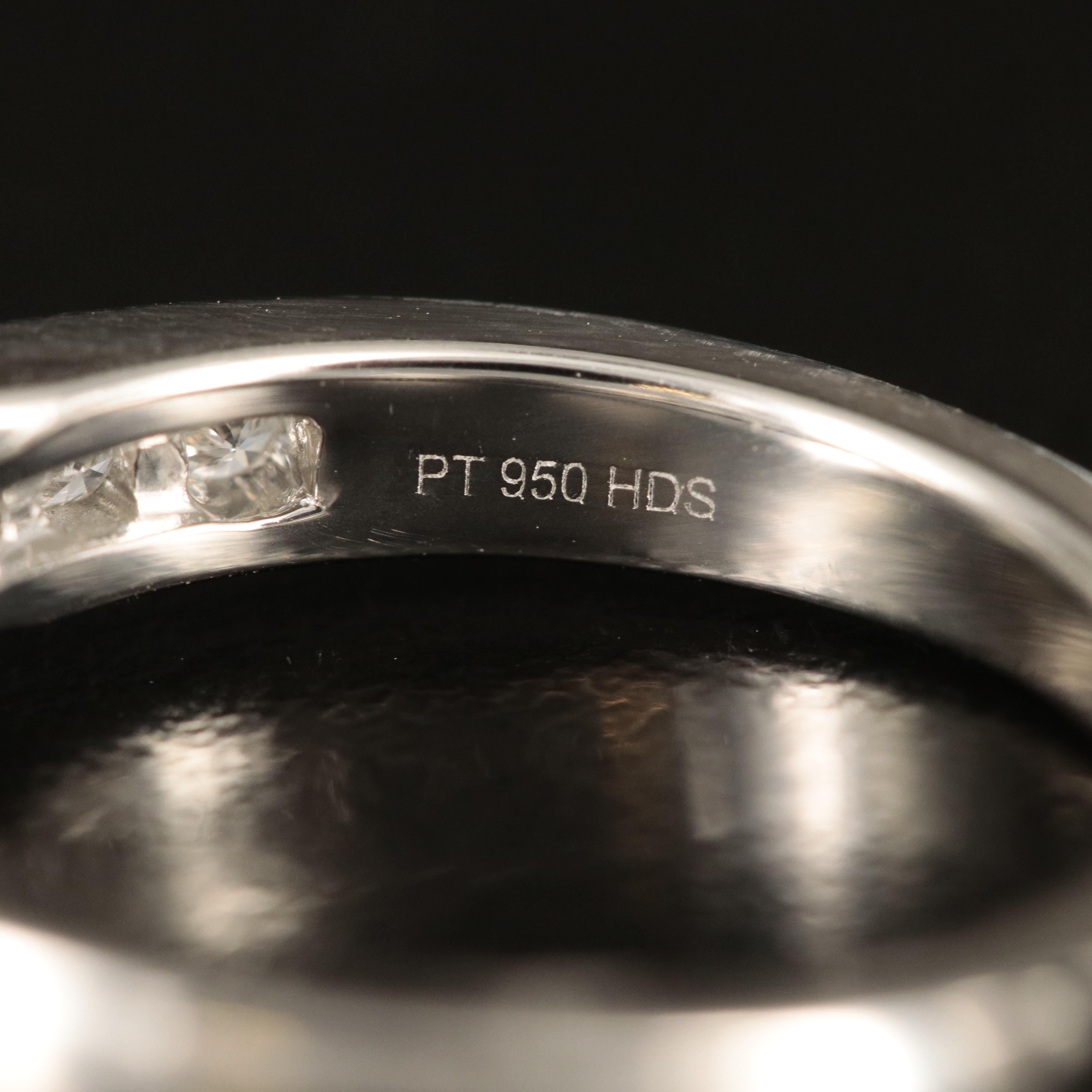 Platinum 1.29 CTW Lab Grown Diamond Ring