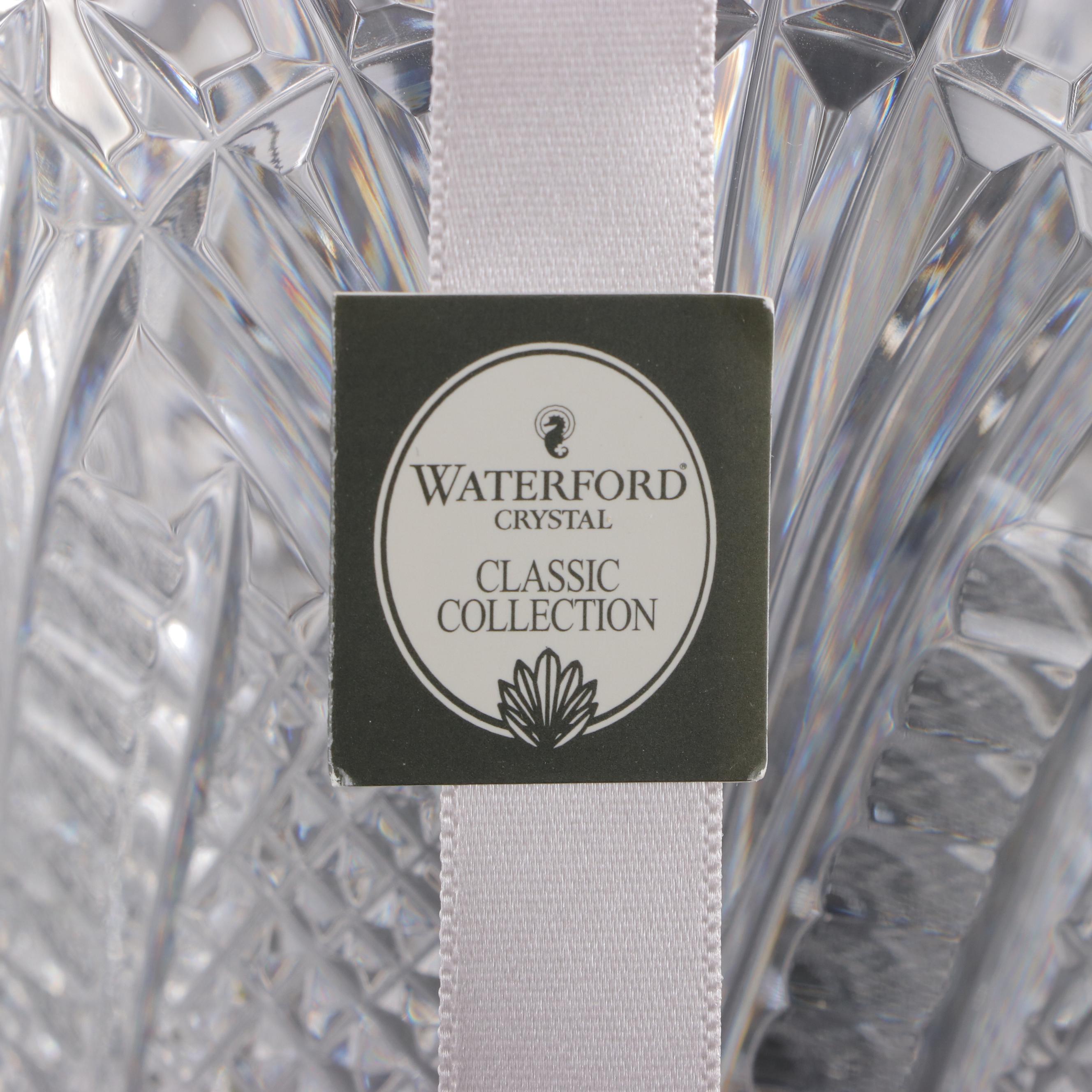 Waterford Classic Collection "Seahorse" Crystal Vases