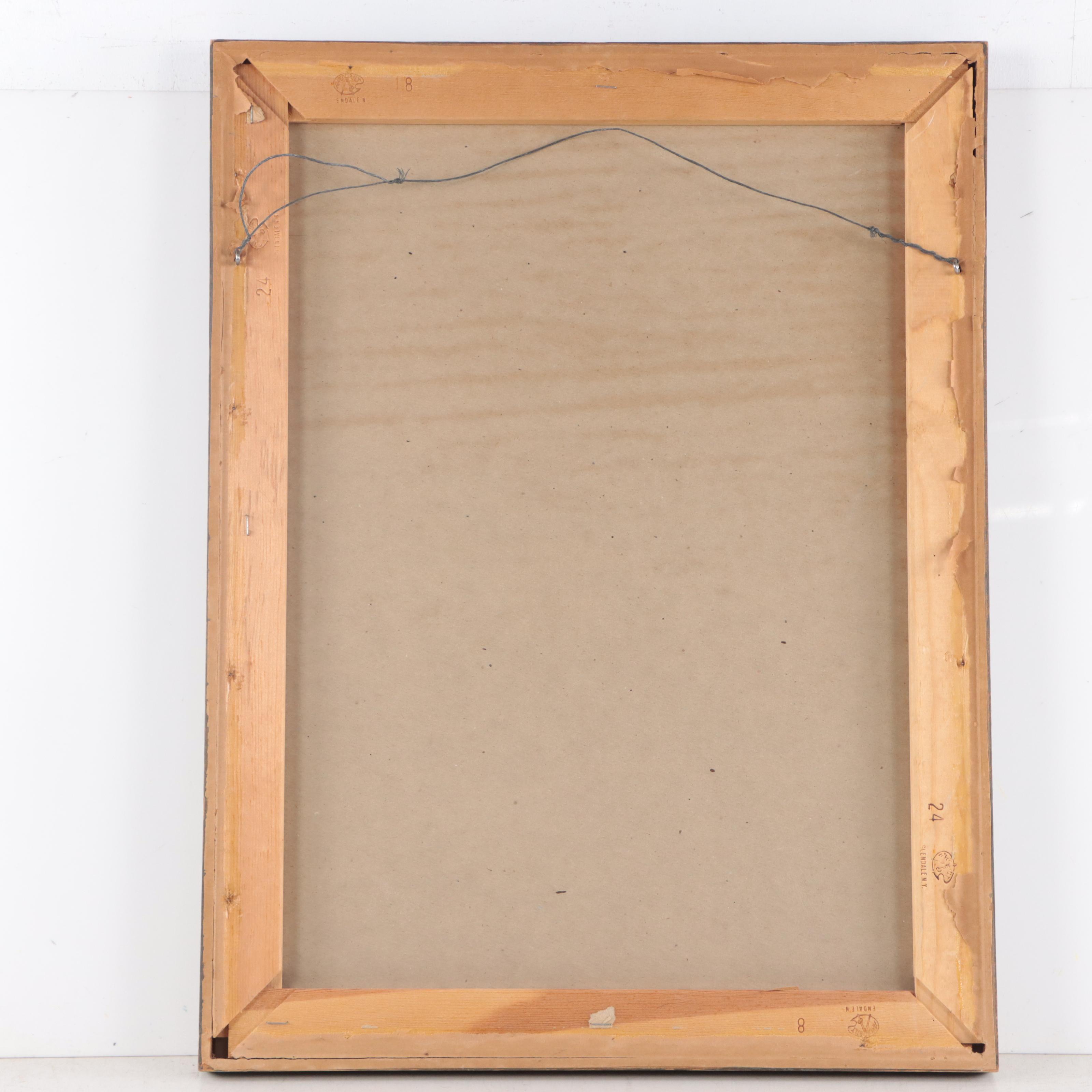 Ehrnschwender Floral Ink and Watercolor Painting