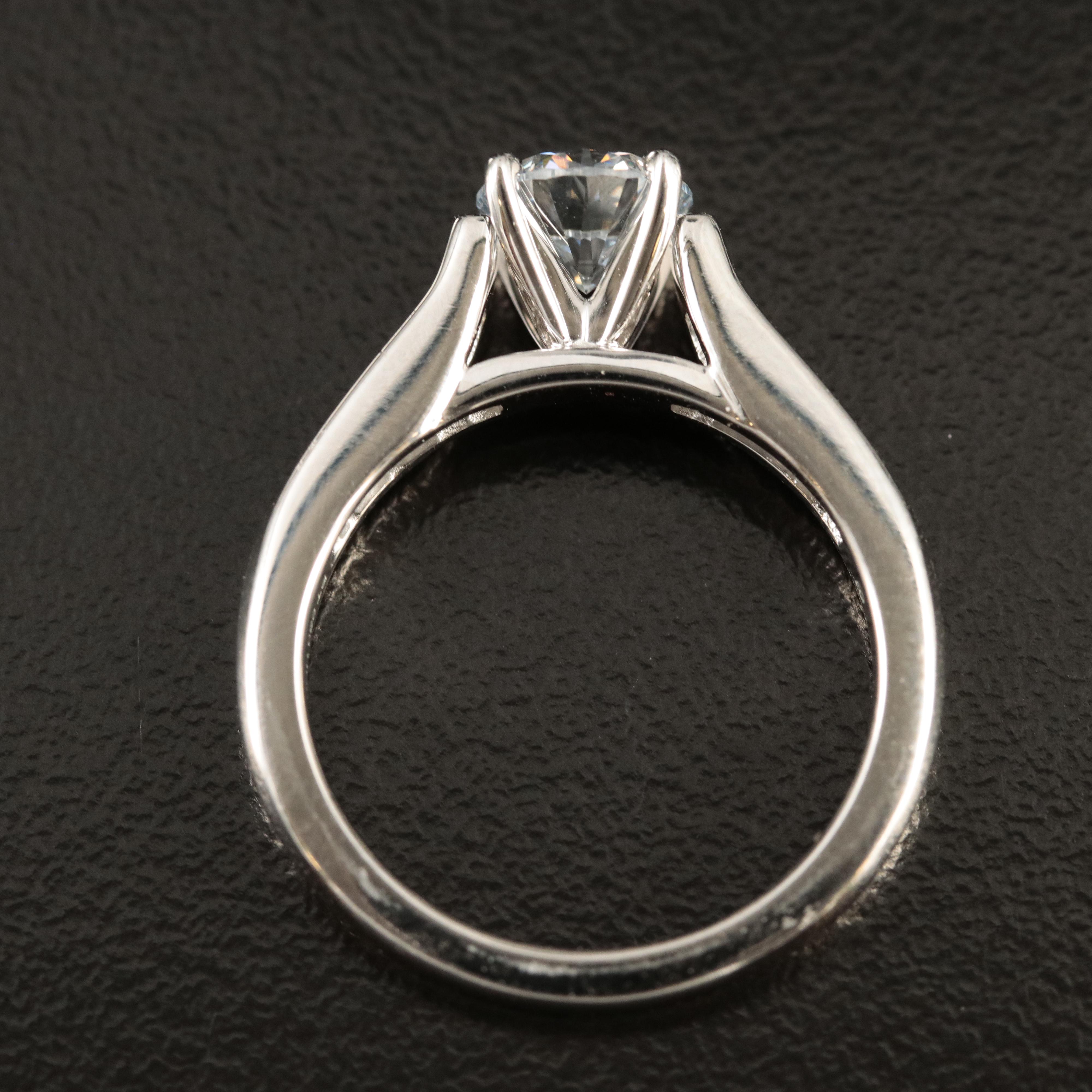 Platinum 1.27 CTW Lab Grown Diamond Ring