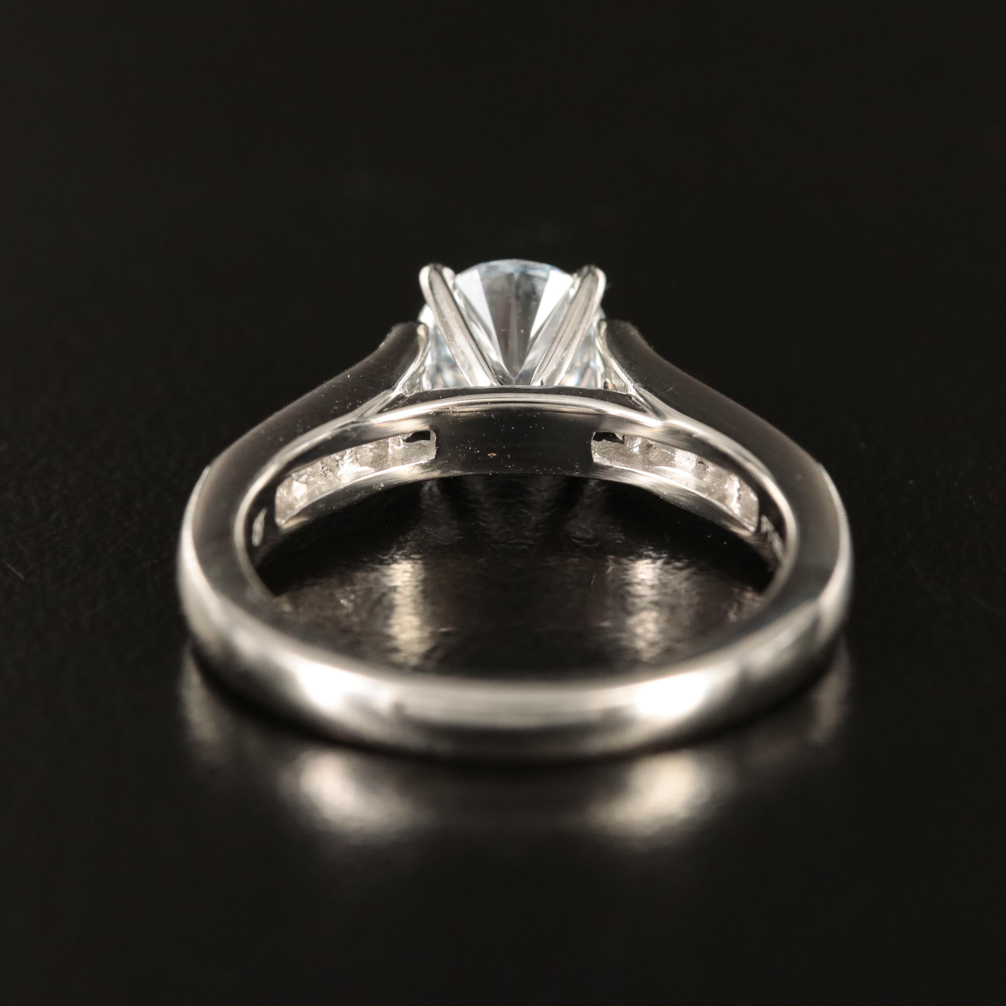 Platinum 1.27 CTW Lab Grown Diamond Ring