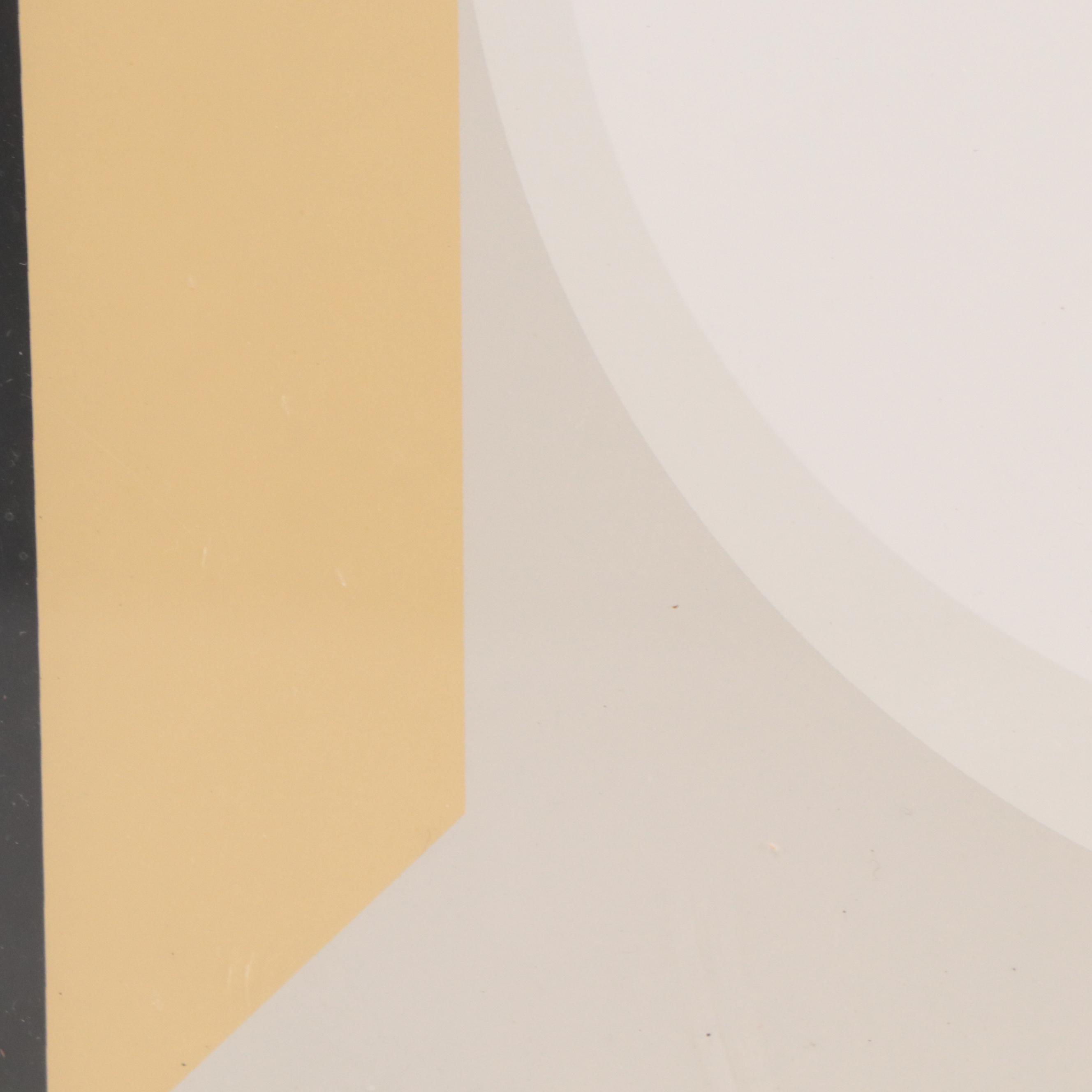 Fritz Ruoff Geometric Serigraph "November"