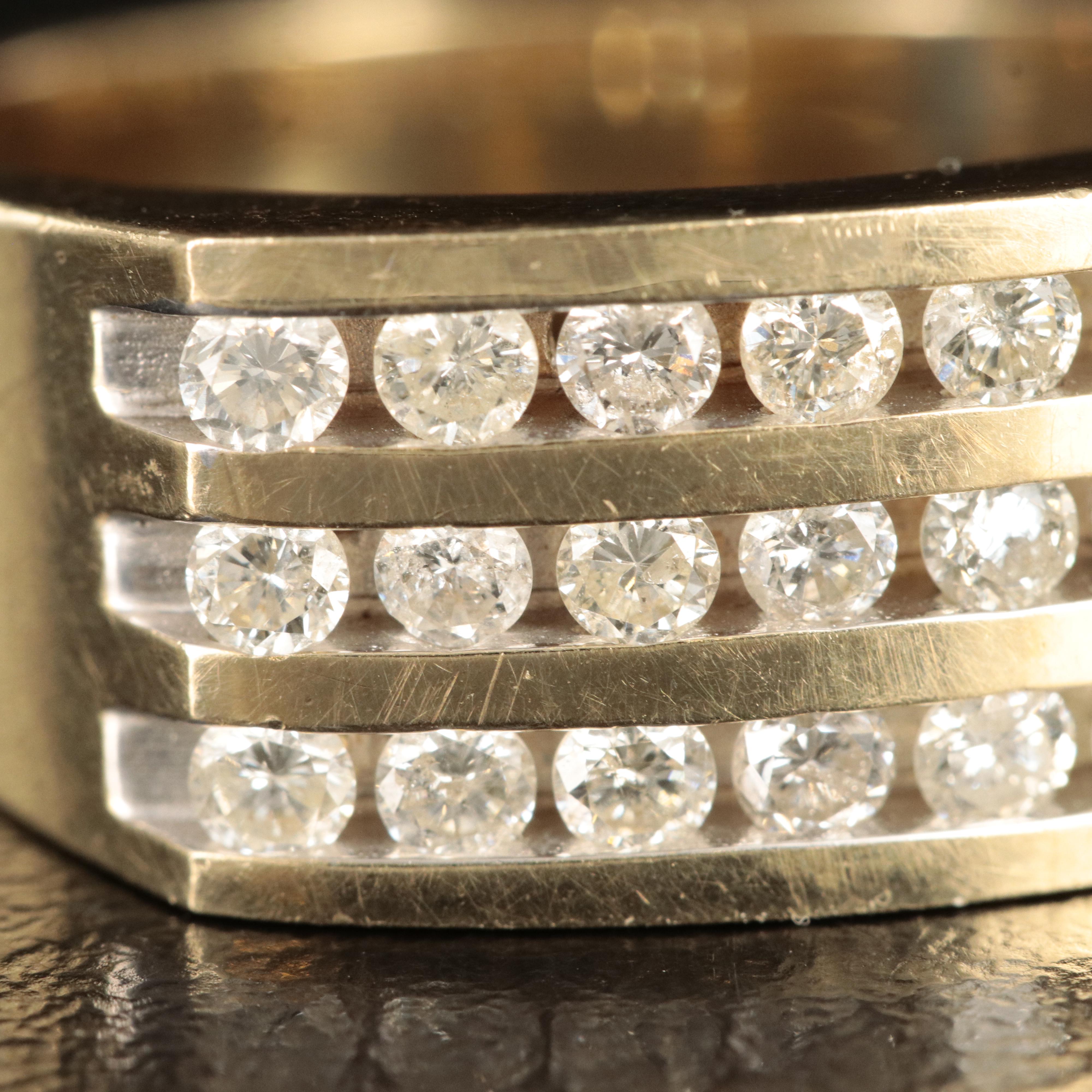 10K 0.84 CTW Diamond Ring