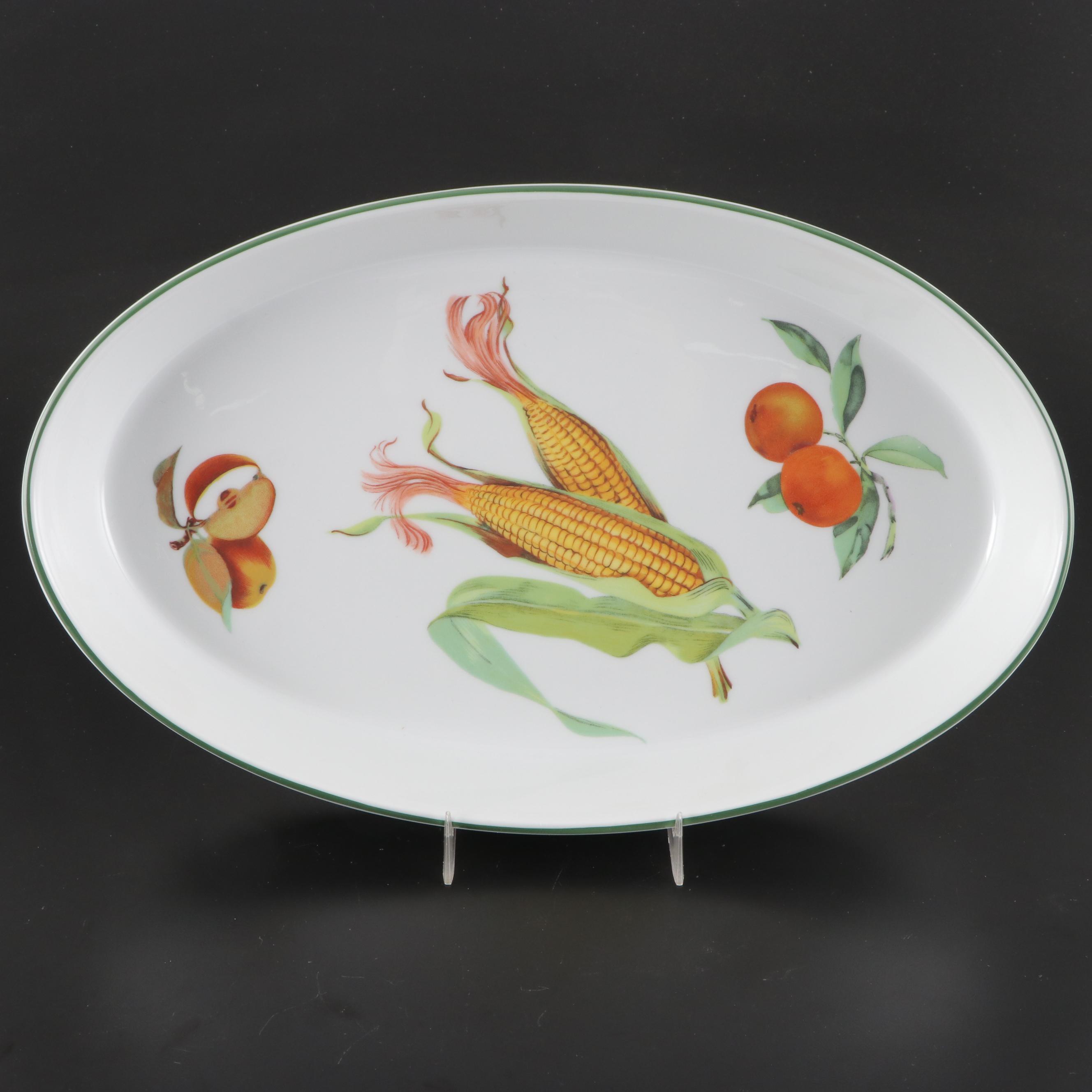 Royal Worcester "Evesham",  "Evesham Vale" and Other Porcelain Bakeware