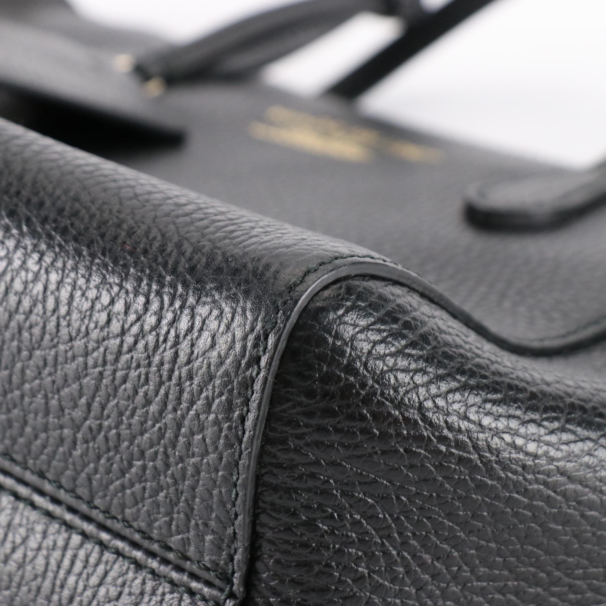 Gucci Grained Leather Two-Way Bag