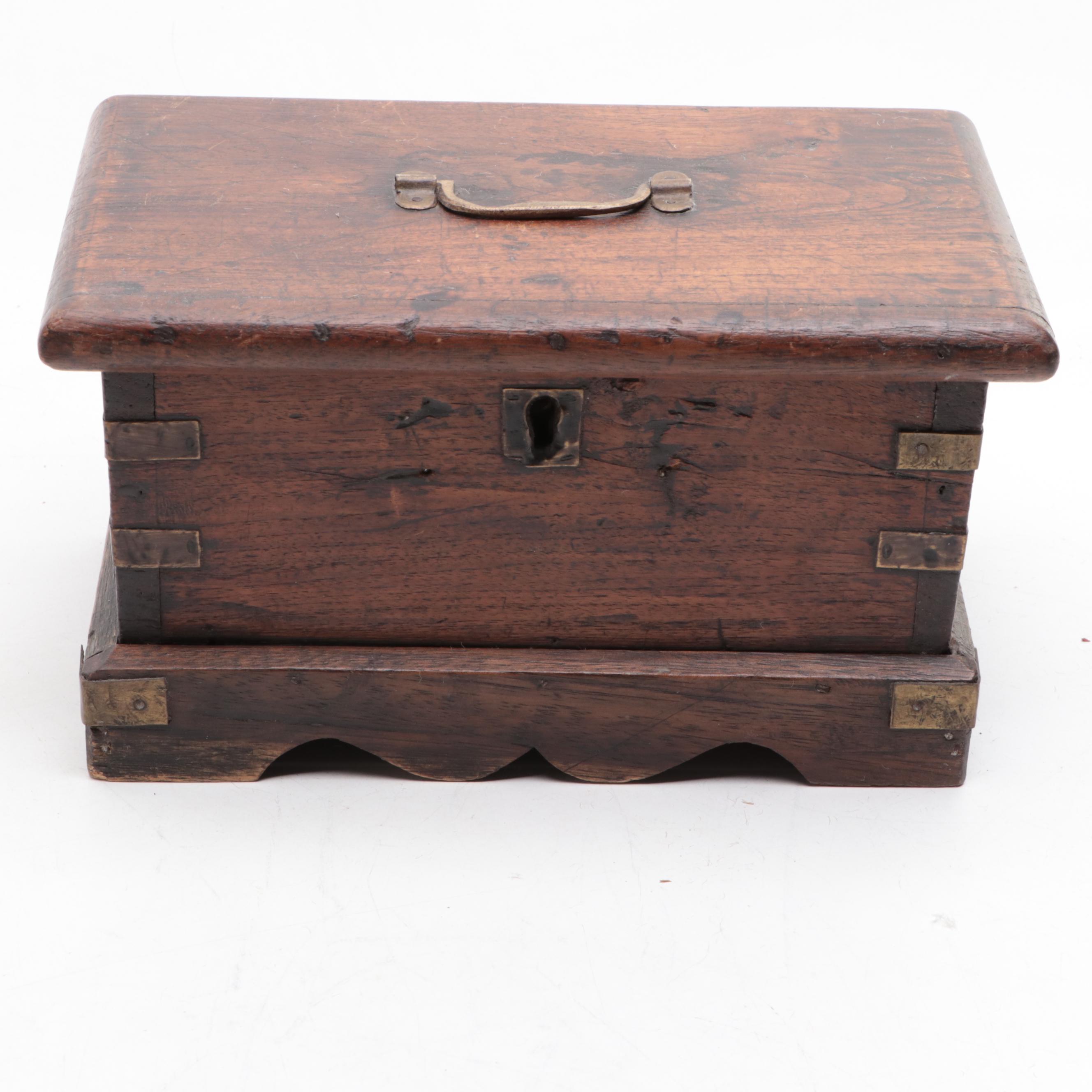 Wooden Dough Bowl with Wooden Boxes, Burlap and Fabric Scrap Balls