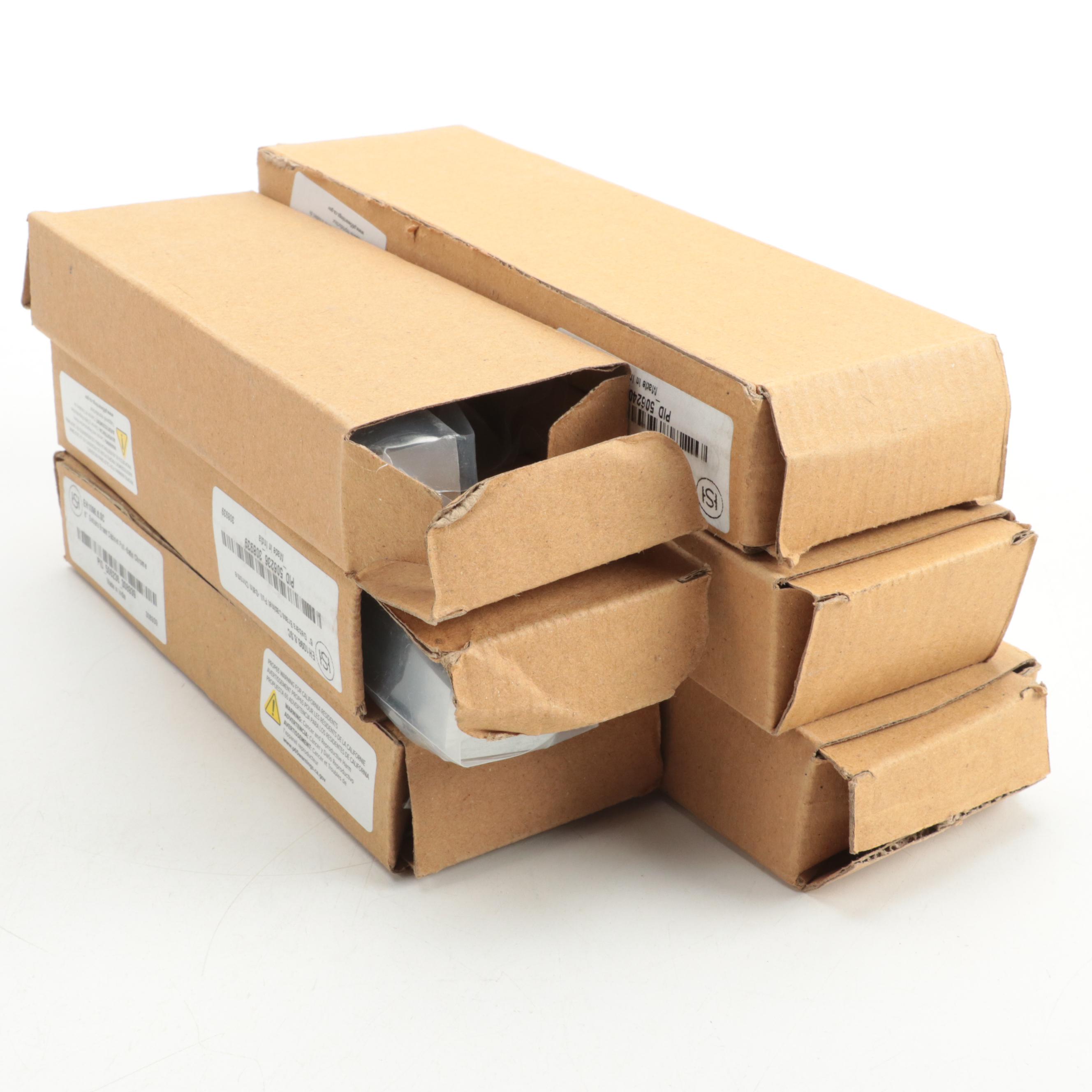 Satin Chrome Finish Brass Cabinet Pulls