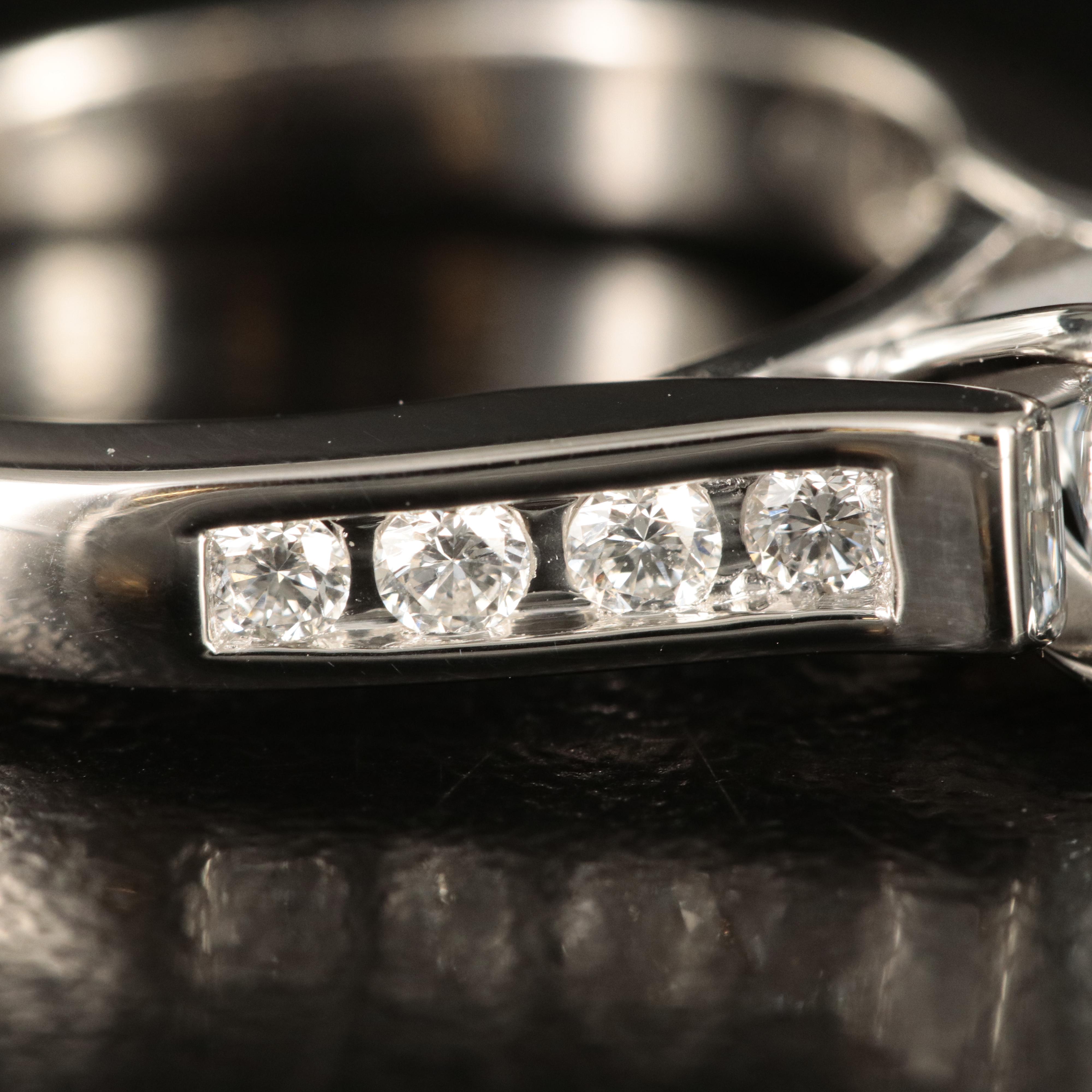 Platinum 1.25 CTW Lab Grown Diamond Ring