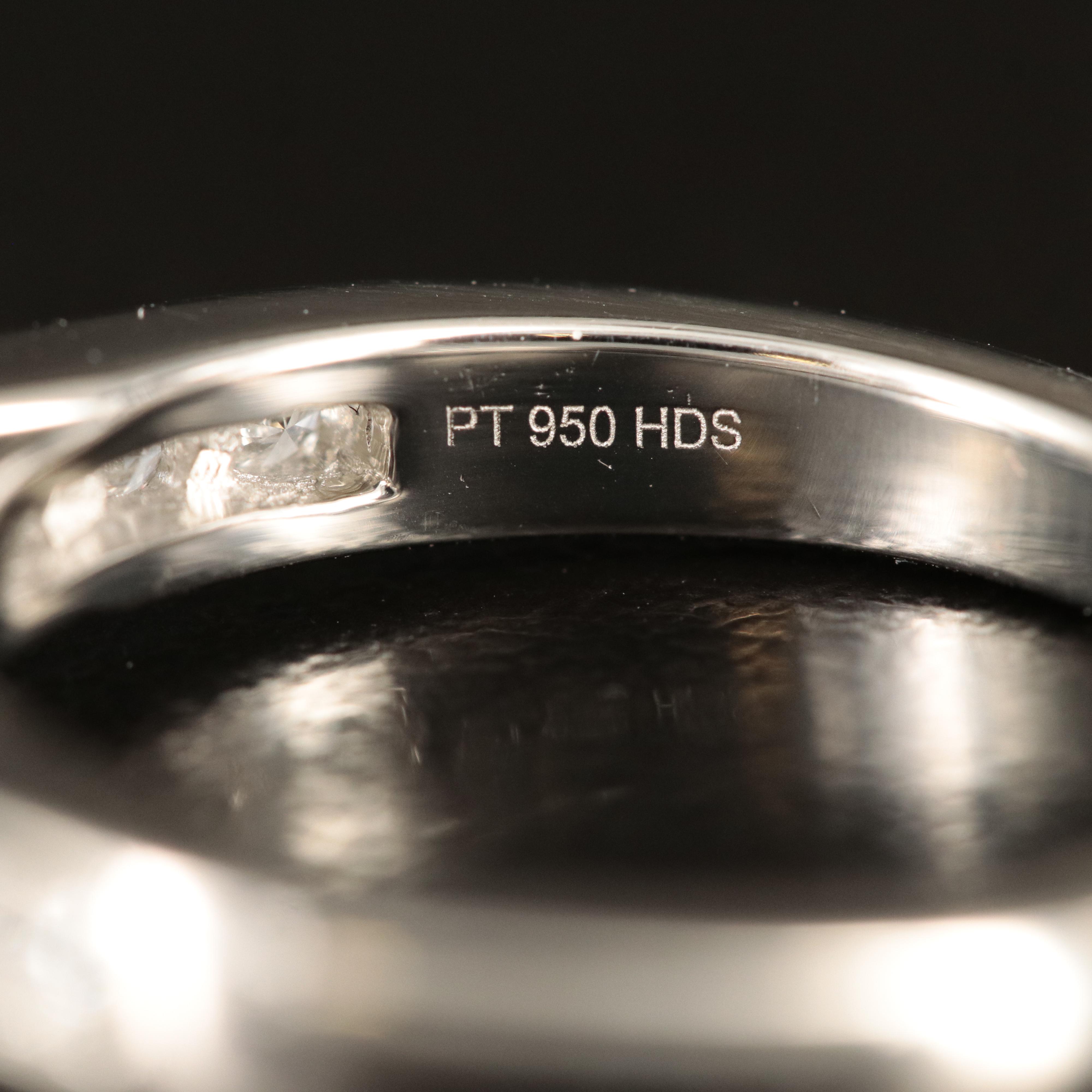 Platinum 1.25 CTW Lab Grown Diamond Ring