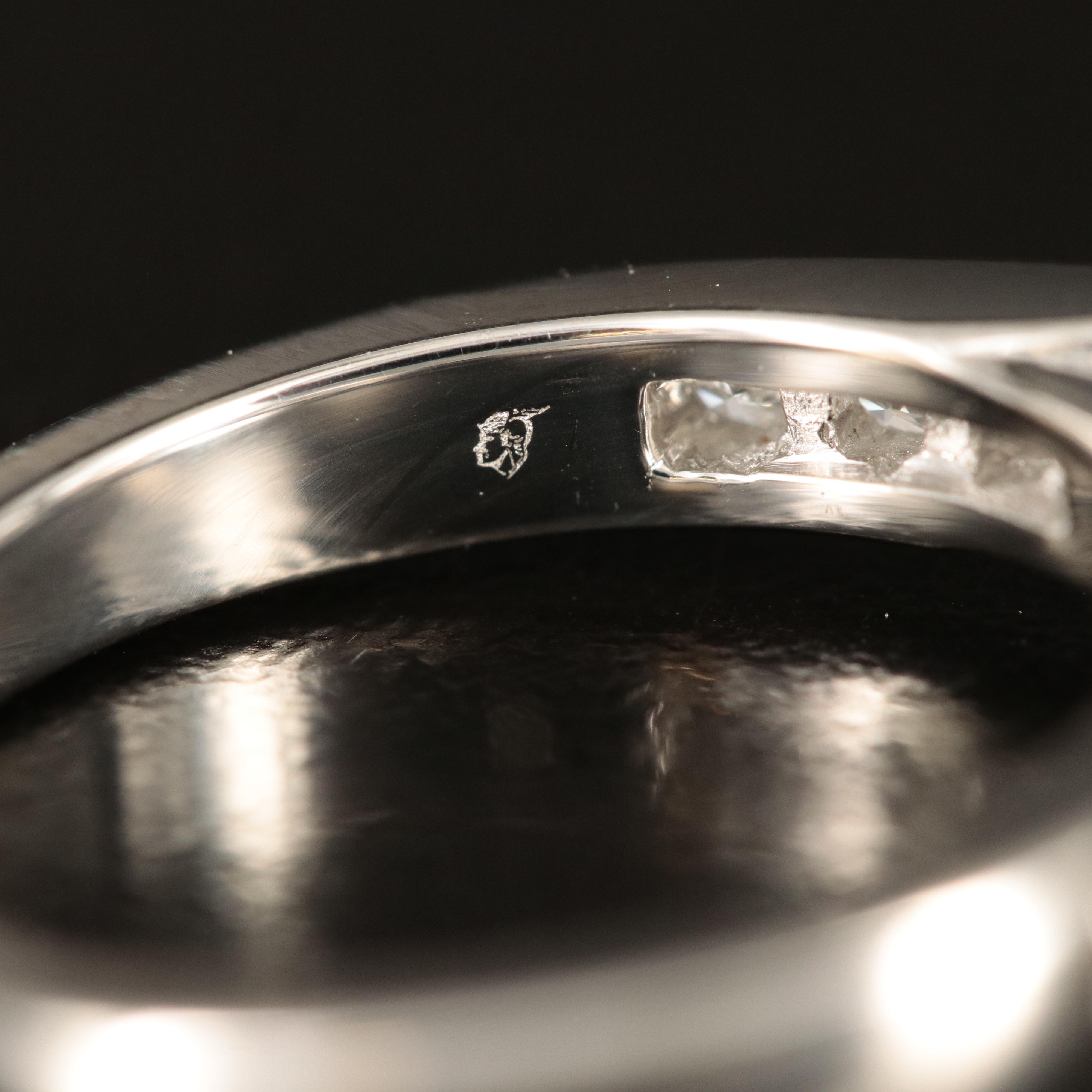 Platinum 1.25 CTW Lab Grown Diamond Ring