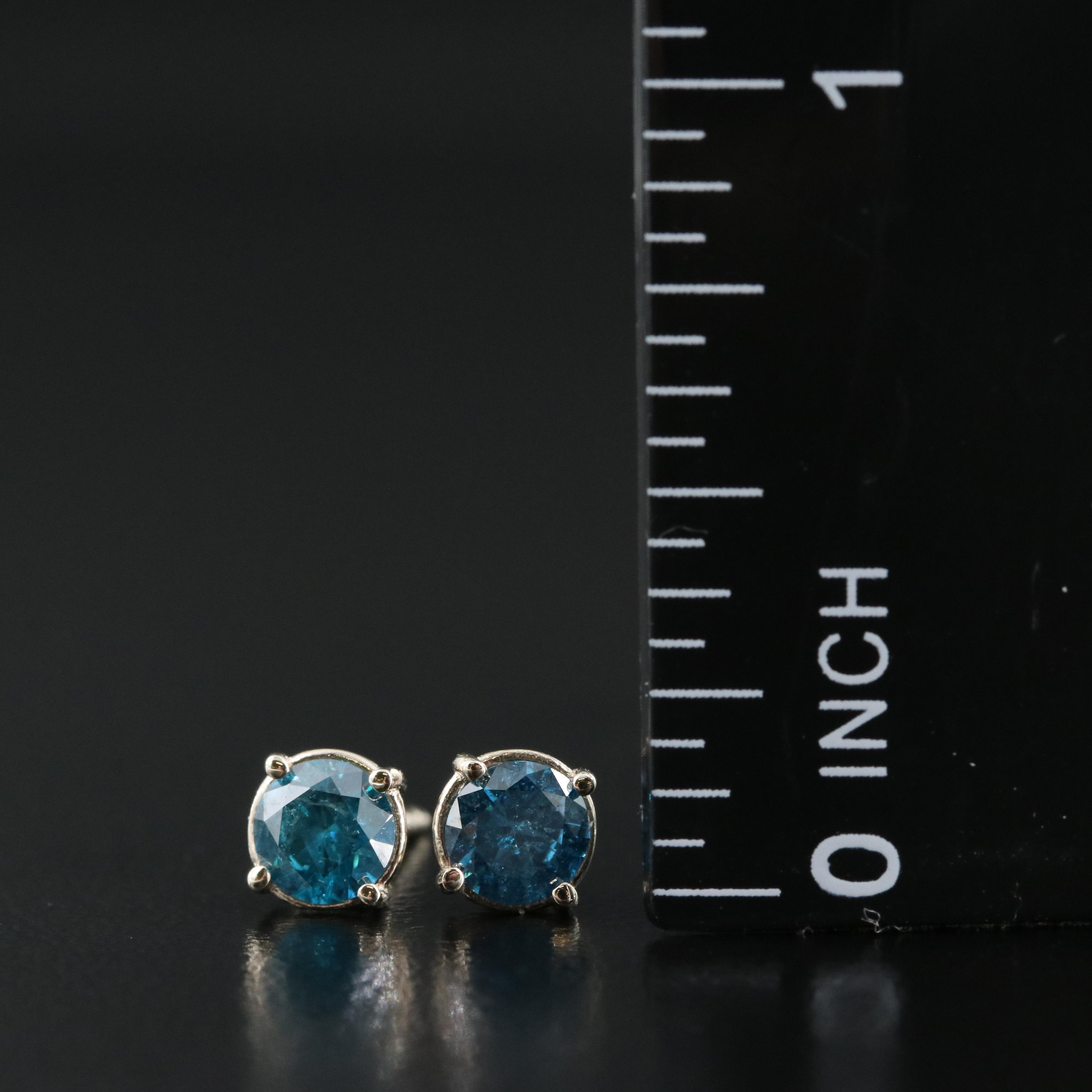 14K 0.71 CTW Diamond Stud Earrings