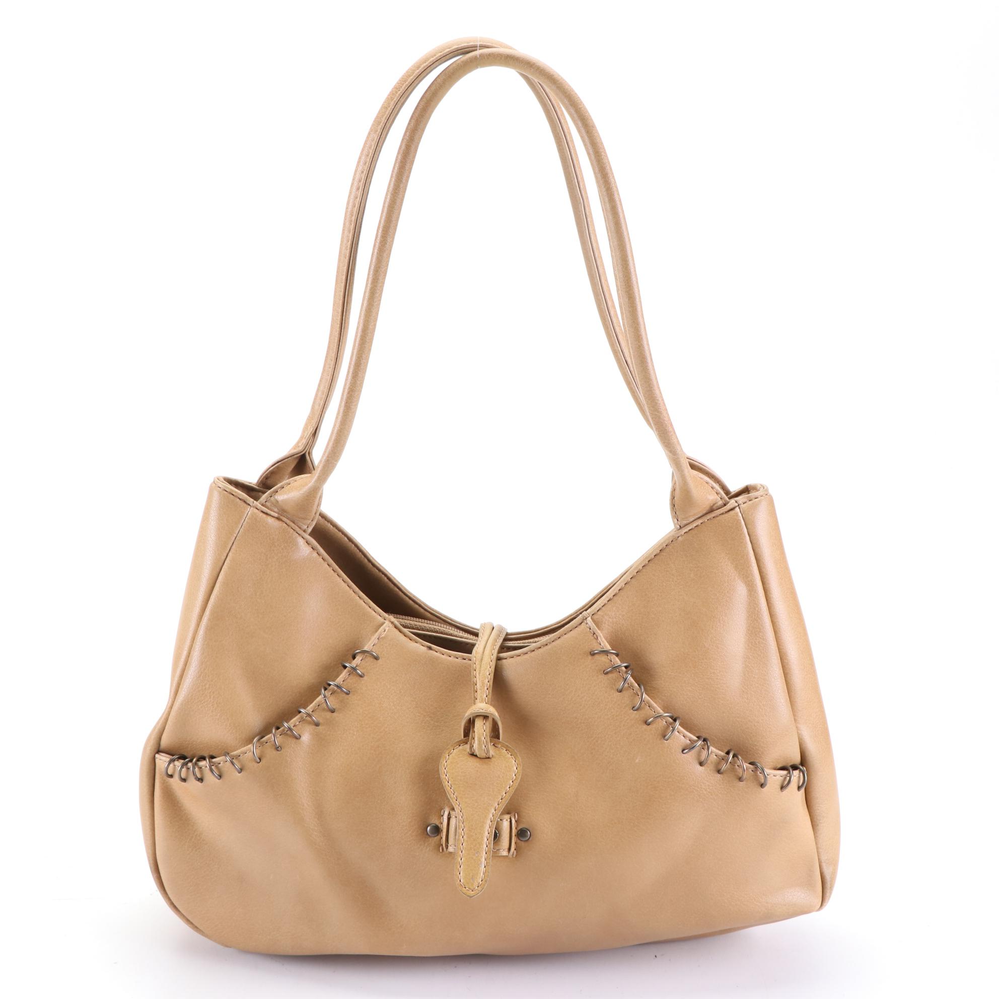 Guess Kangaroo Pocket Shoulder Bag with BCBG Reversible Tote and Bag