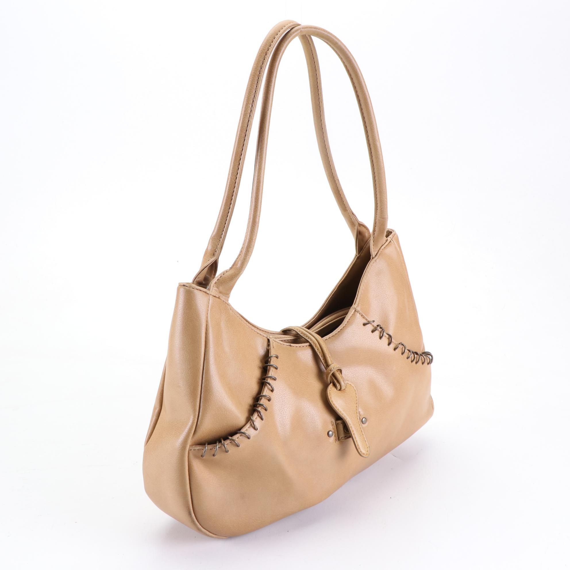 Guess Kangaroo Pocket Shoulder Bag with BCBG Reversible Tote and Bag