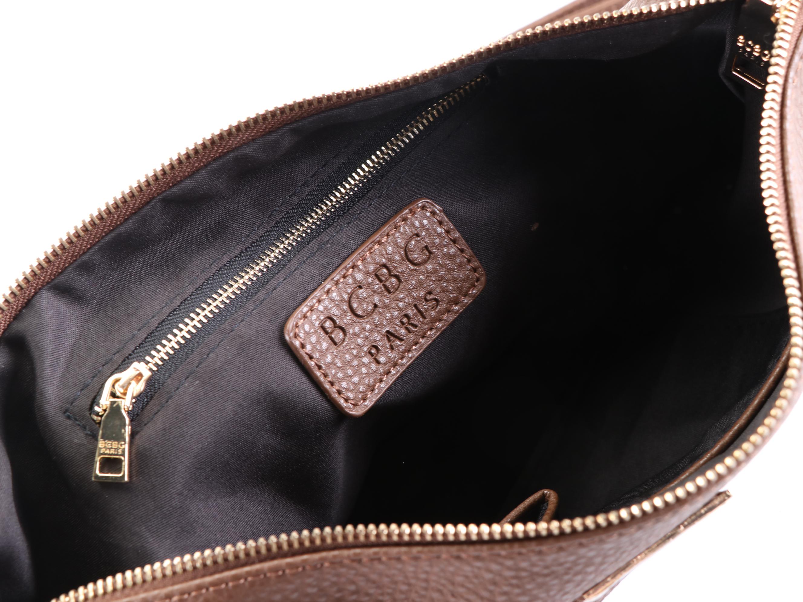 Guess Kangaroo Pocket Shoulder Bag with BCBG Reversible Tote and Bag