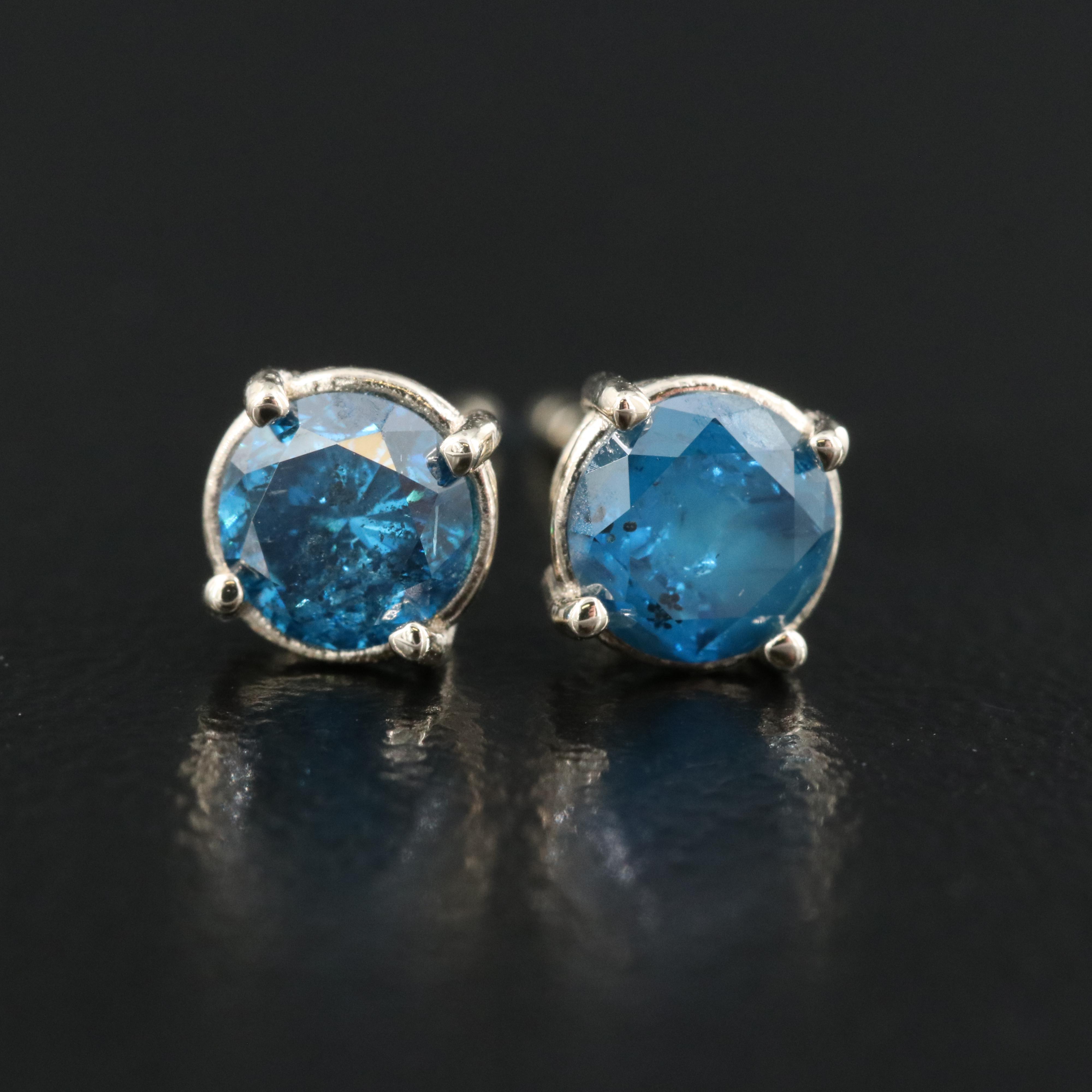 14K 0.75 CTW Diamond Stud Earrings