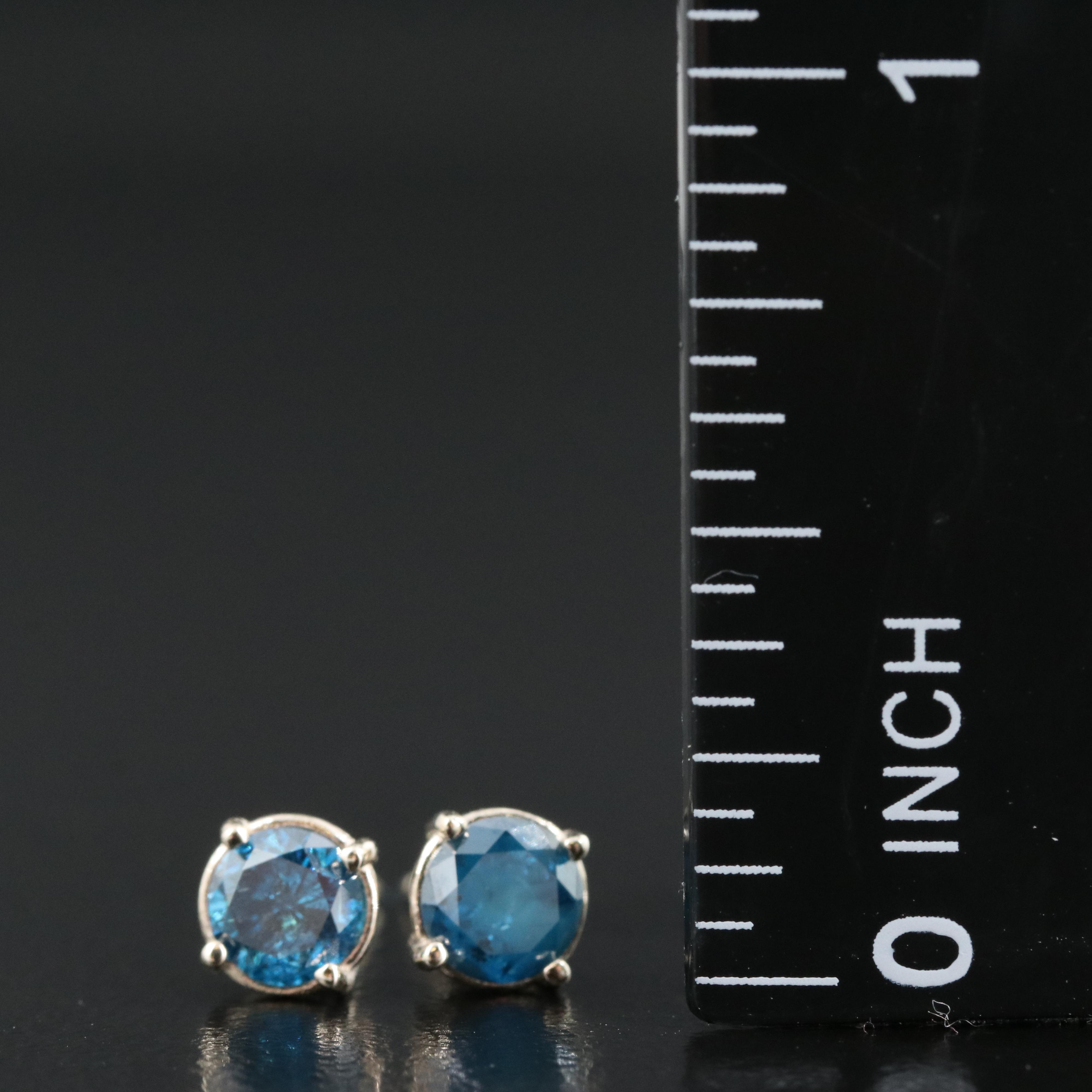 14K 0.75 CTW Diamond Stud Earrings
