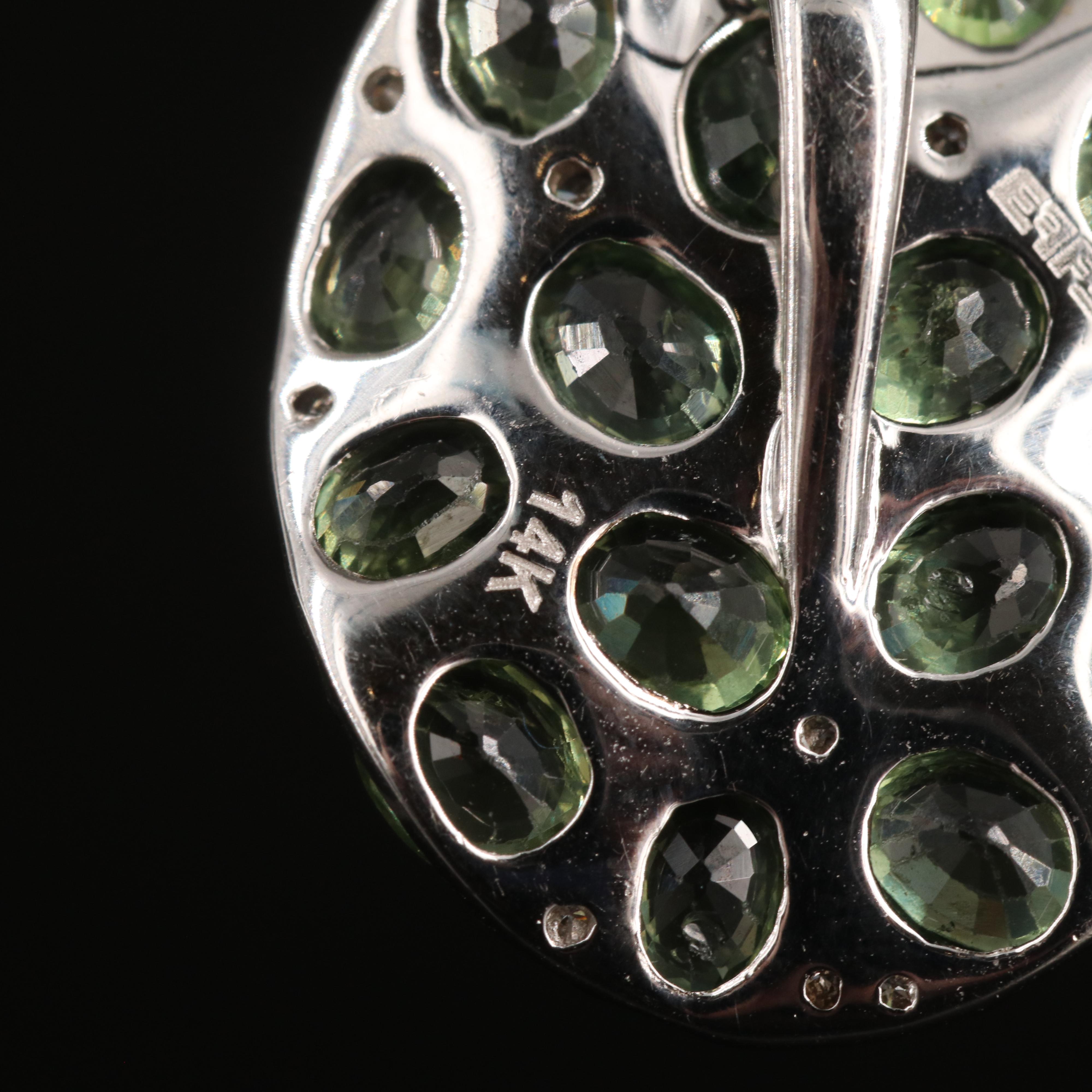 EFFY 14K Sapphire and Diamond Pendant