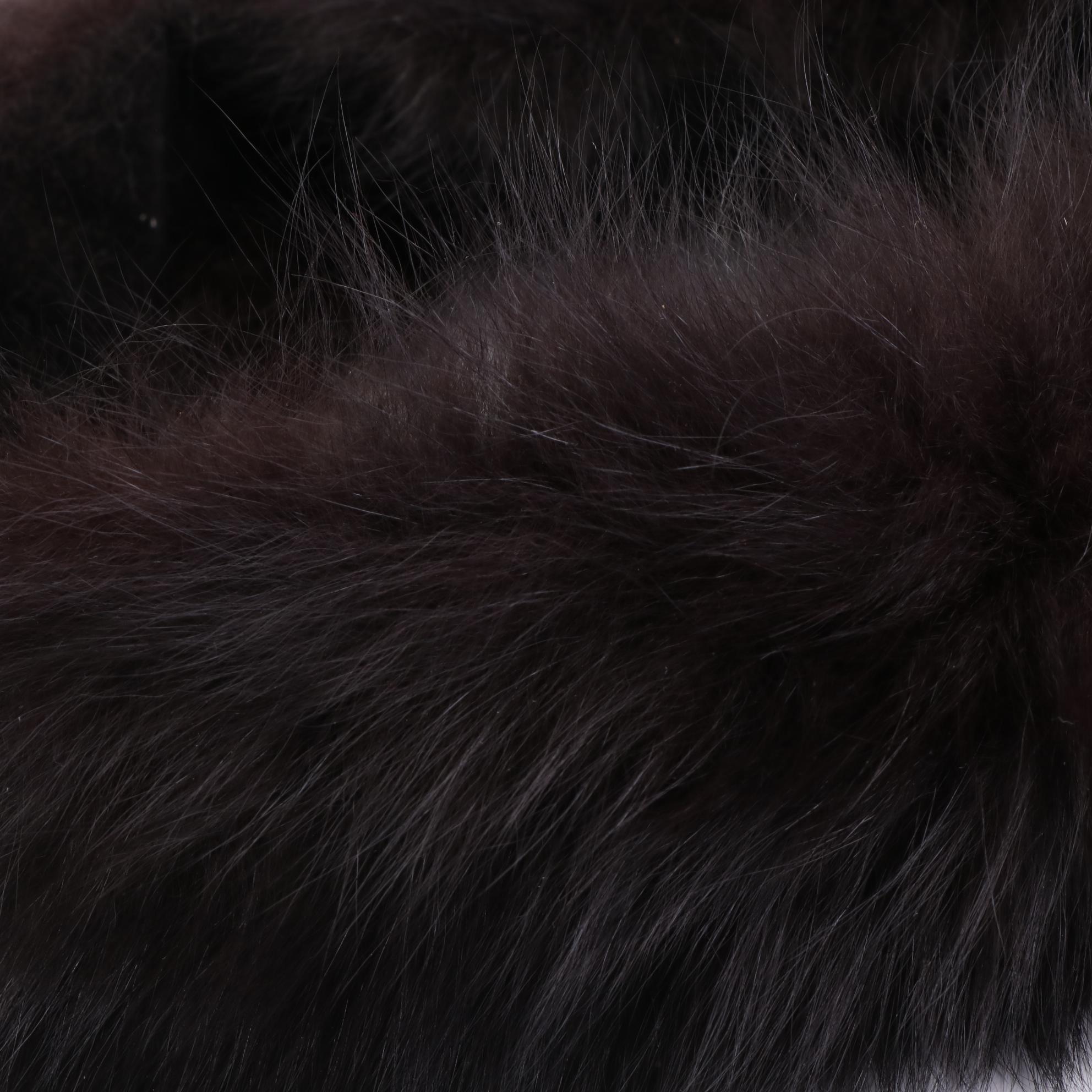 Fox Fur Adjustable Headband from Evans Furs