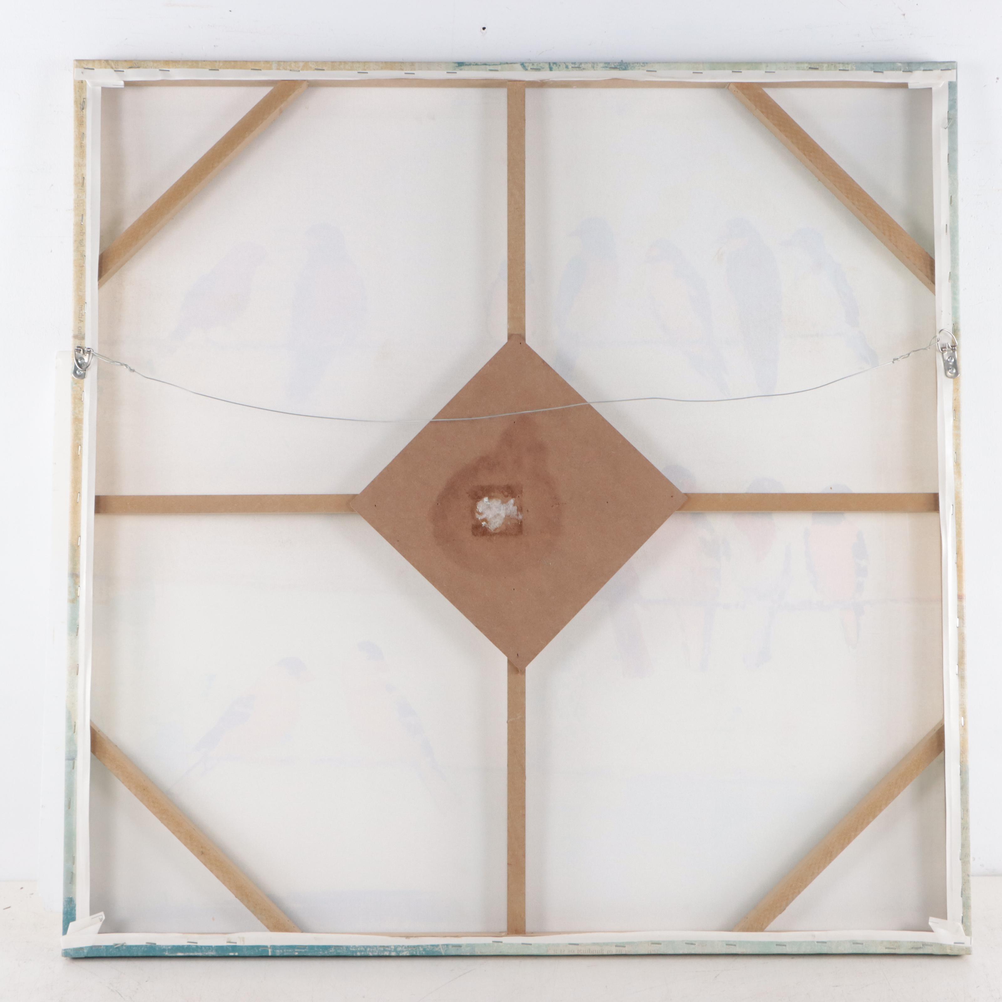 Giclée After Avery Tillmon of Birds Resting on a Cable, 21st Century