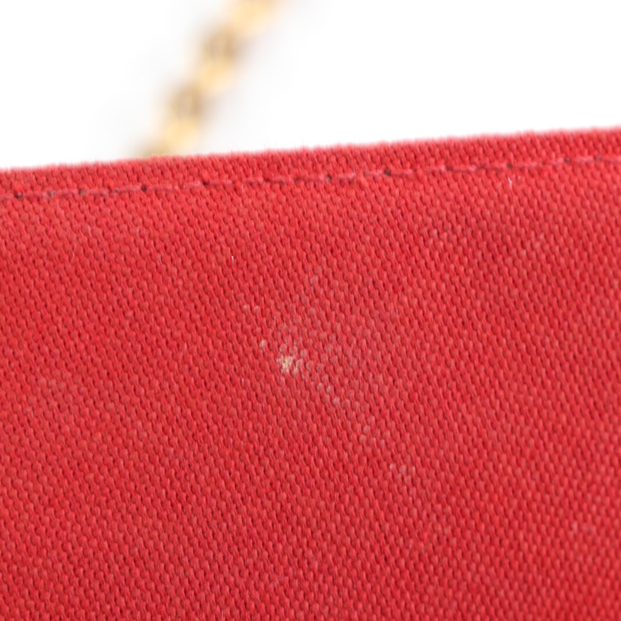 Louis Vuitton Félicie Pochette in Damier Ebene Canvas