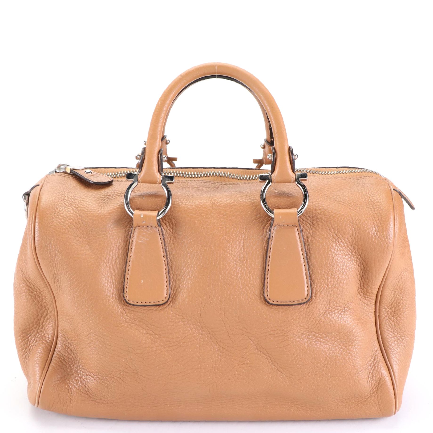 Salvatore Ferragamo Isabel Boston Bag in Leather
