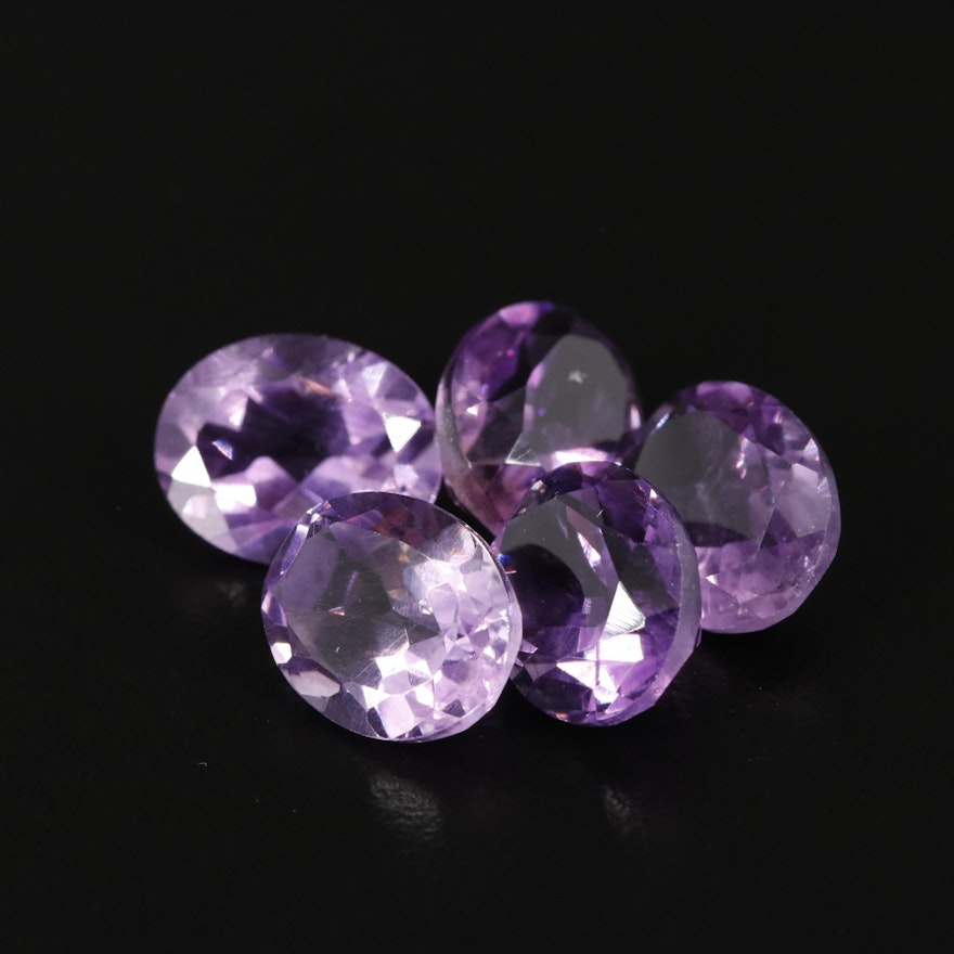 Loose 17.20 CTW Amethyst Lot