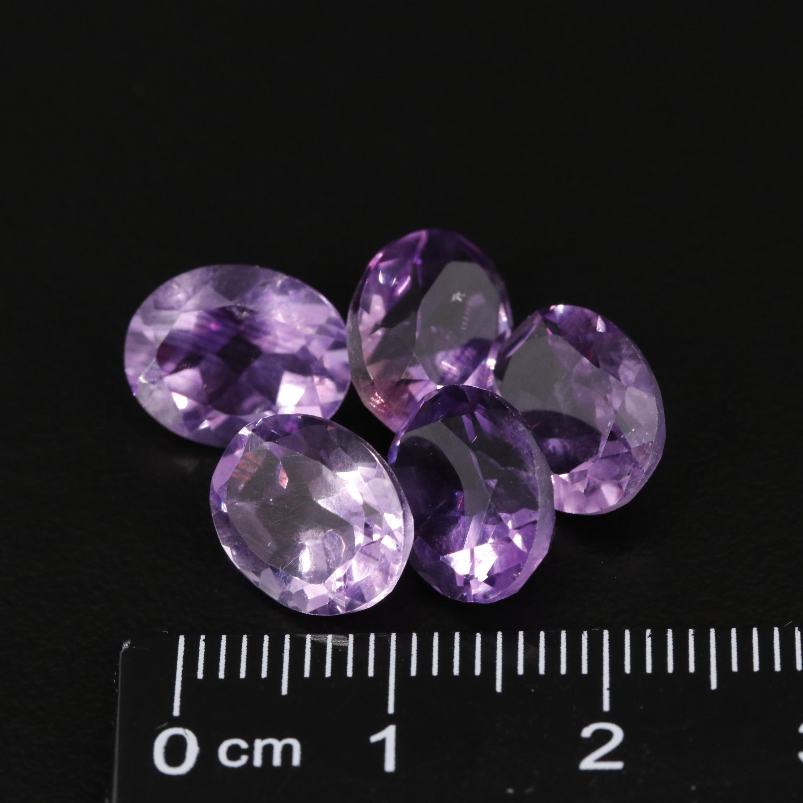 Loose 17.20 CTW Amethyst Lot