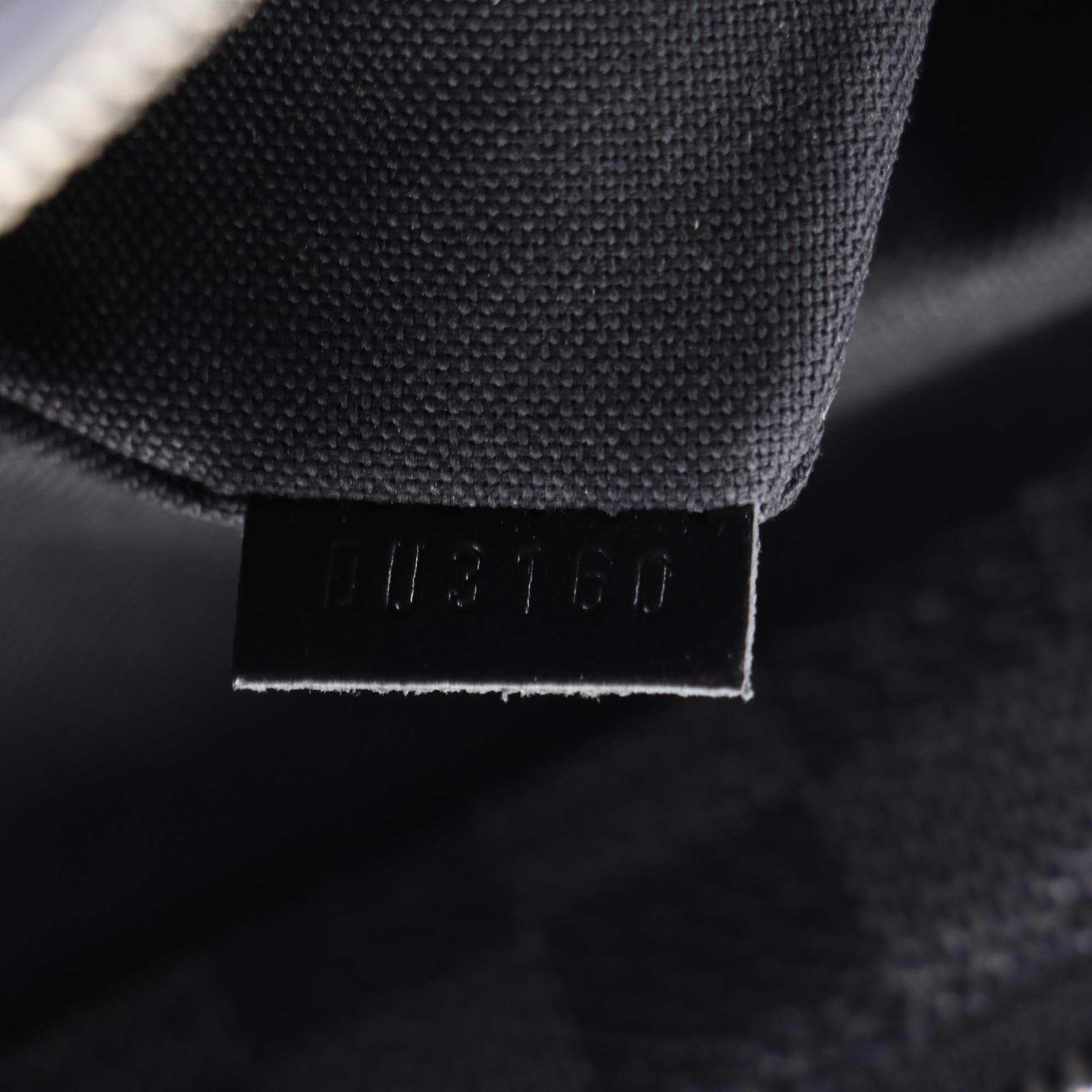 Louis Vuitton Tadao Tote in Damier Graphite Canvas and Black Leather with Strap