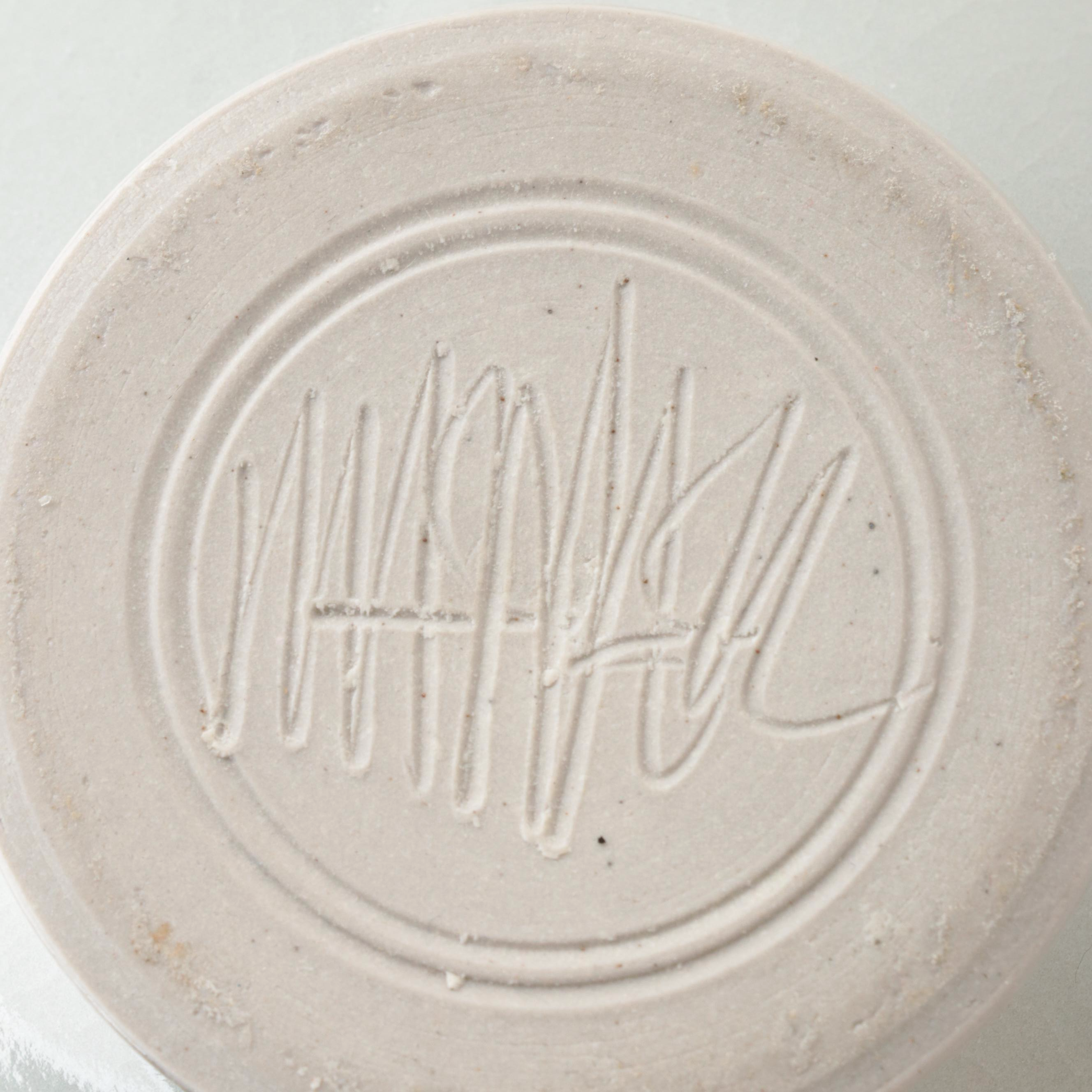 Signed Tim Mather Ceramic Serving Dish with Other Artist Signed Vase