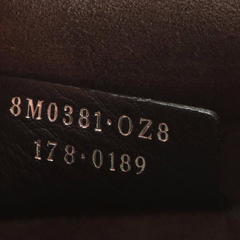 Fendi Kan I Studded Metallic Leather Shoulder Bag