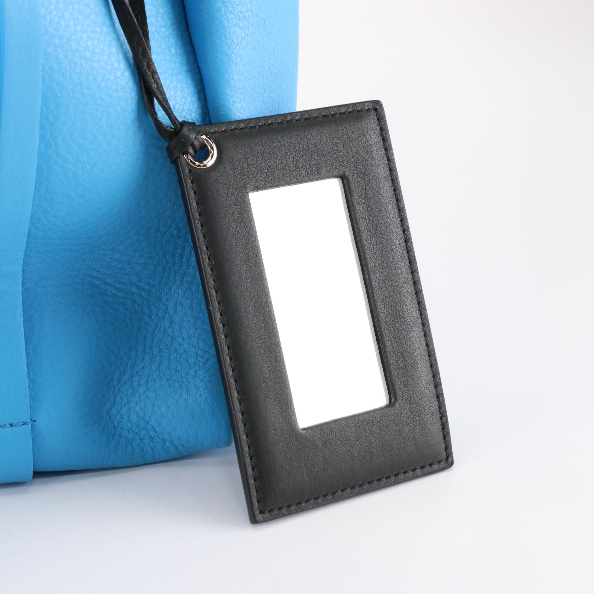 Balenciaga Everyday Tote in Leather with Zip Pouch and Compact Mirror