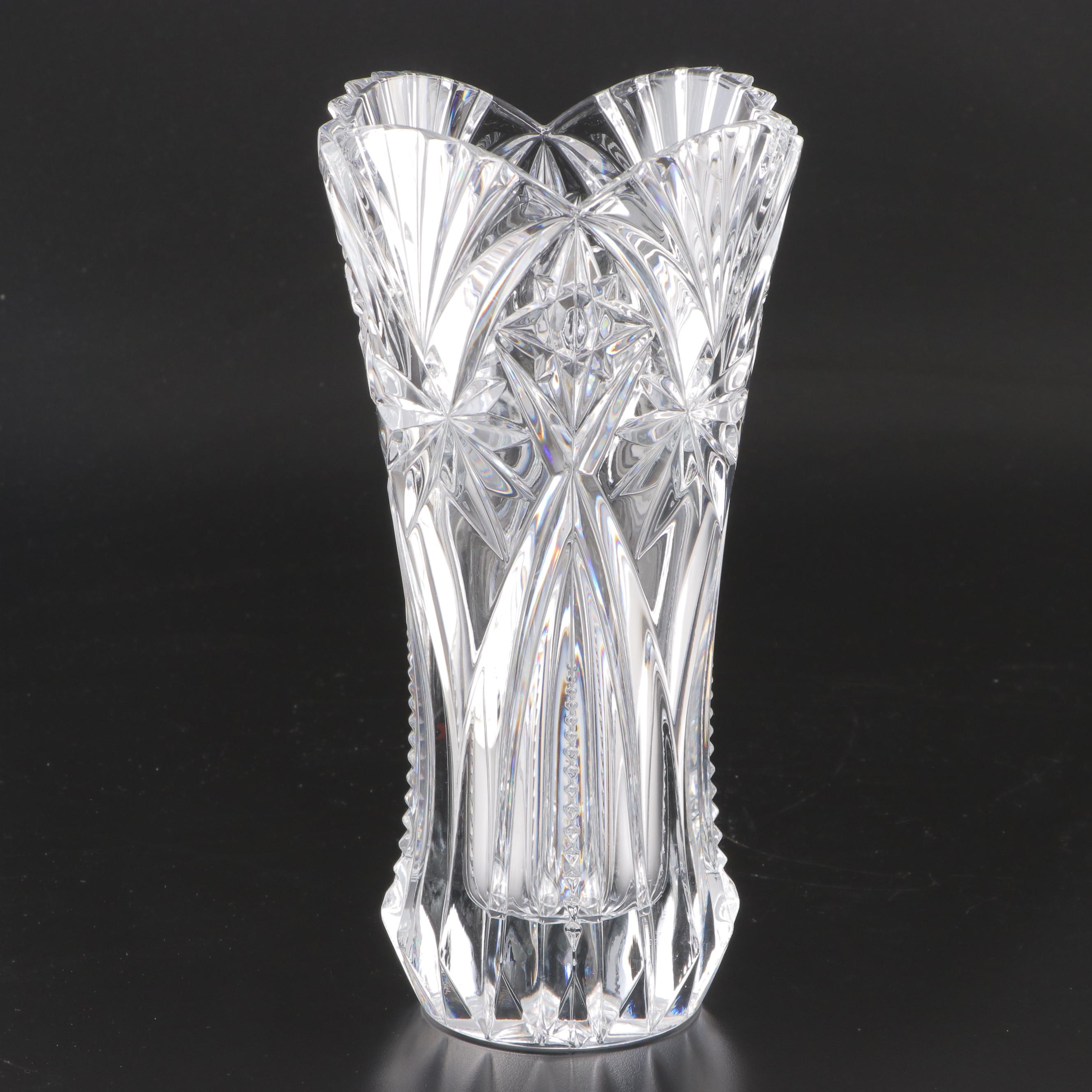 Cristal D'Arques "Montparnasse", "Vincennes" Vases, Godinger "Pineapple" Jar