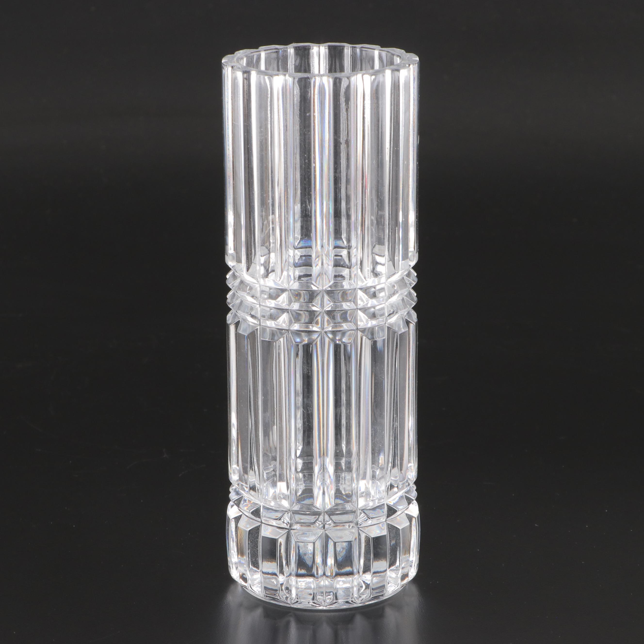 Cristal D'Arques "Montparnasse", "Vincennes" Vases, Godinger "Pineapple" Jar