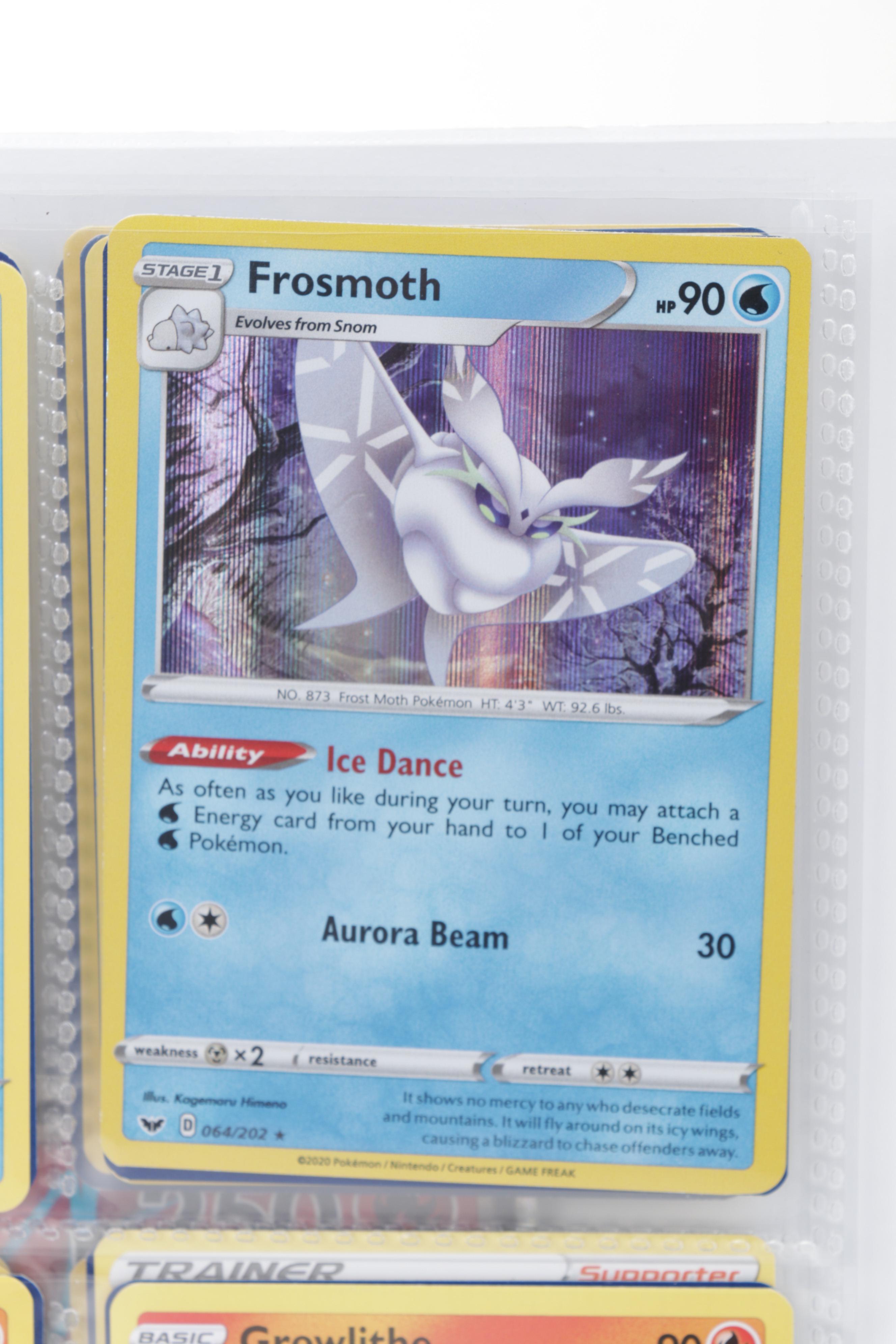 Pokémon Trading Cards Including "Feebas" and First Edition "Brock's Onix"