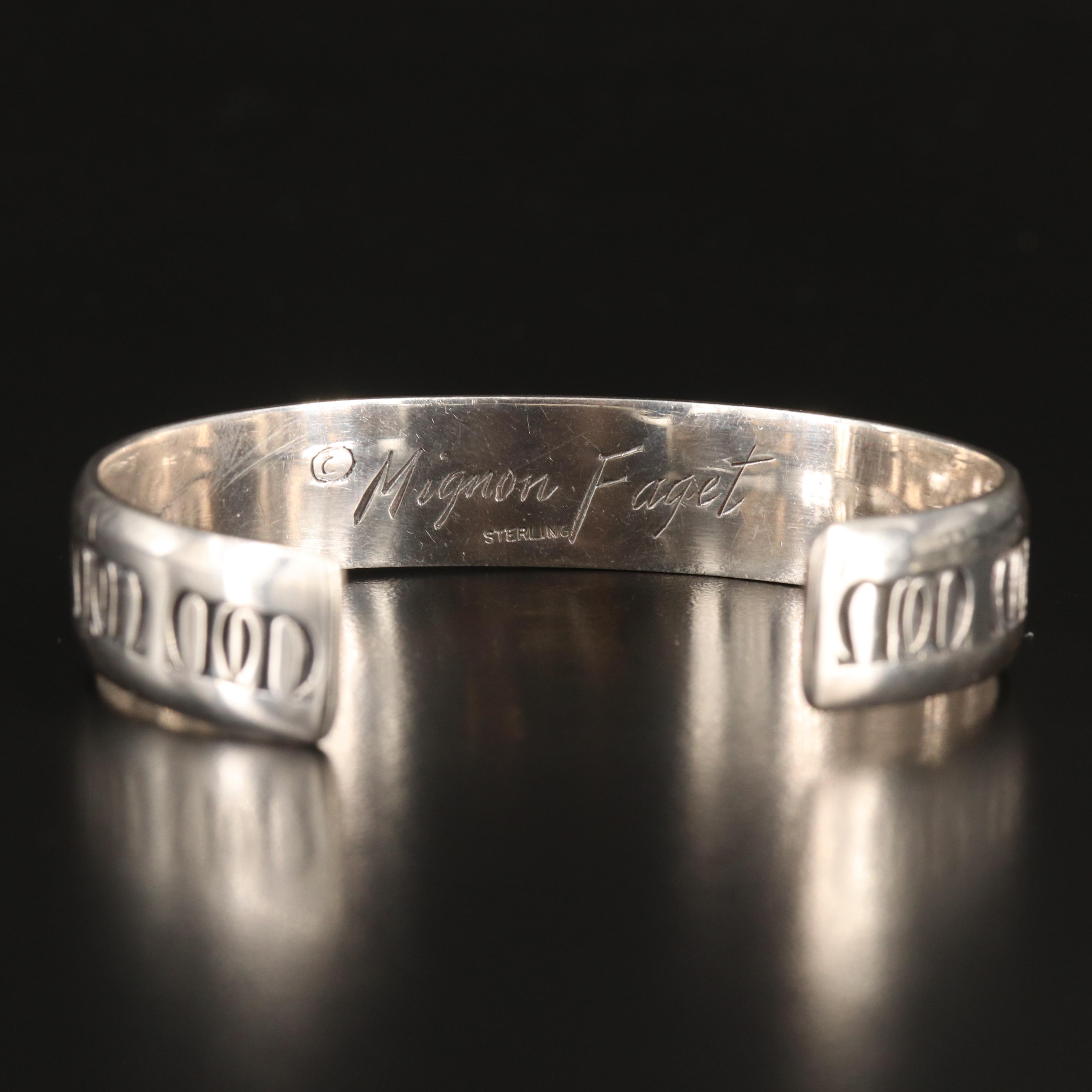 Mignon Faget Sterling Cuff