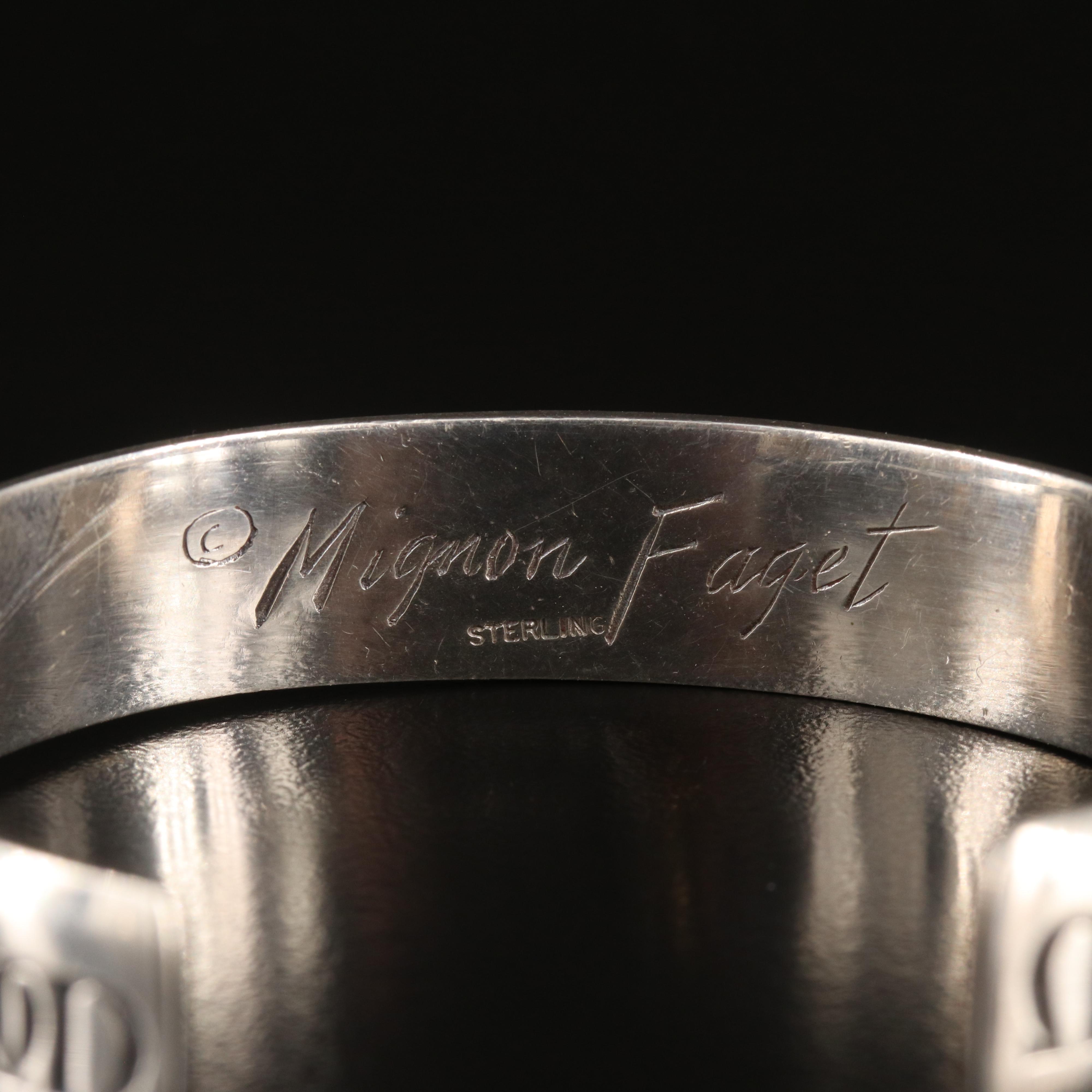 Mignon Faget Sterling Cuff
