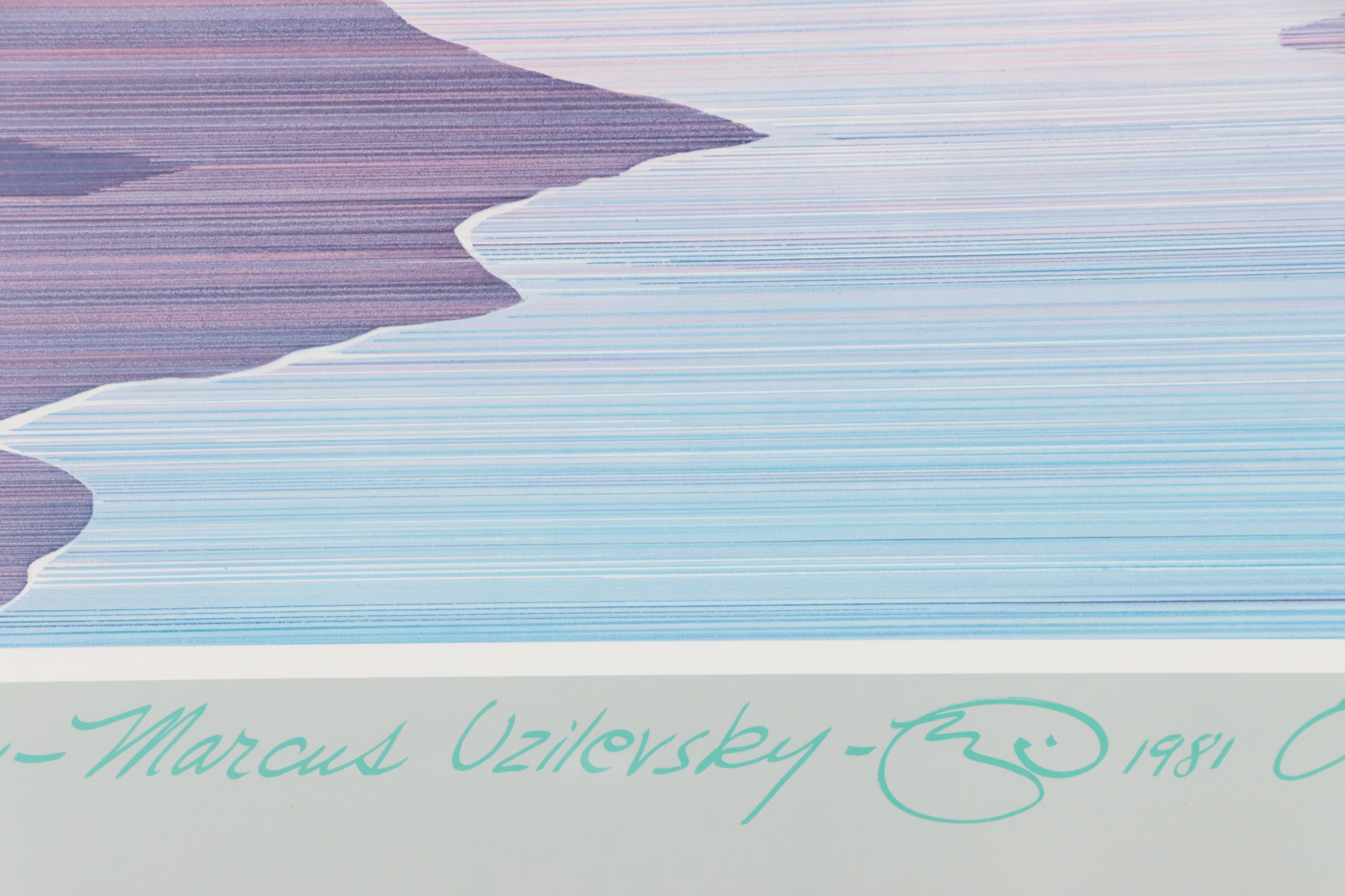 Offset Lithograph After Marcus Uzilevsky "Lily of the Valley," Late 20th Century