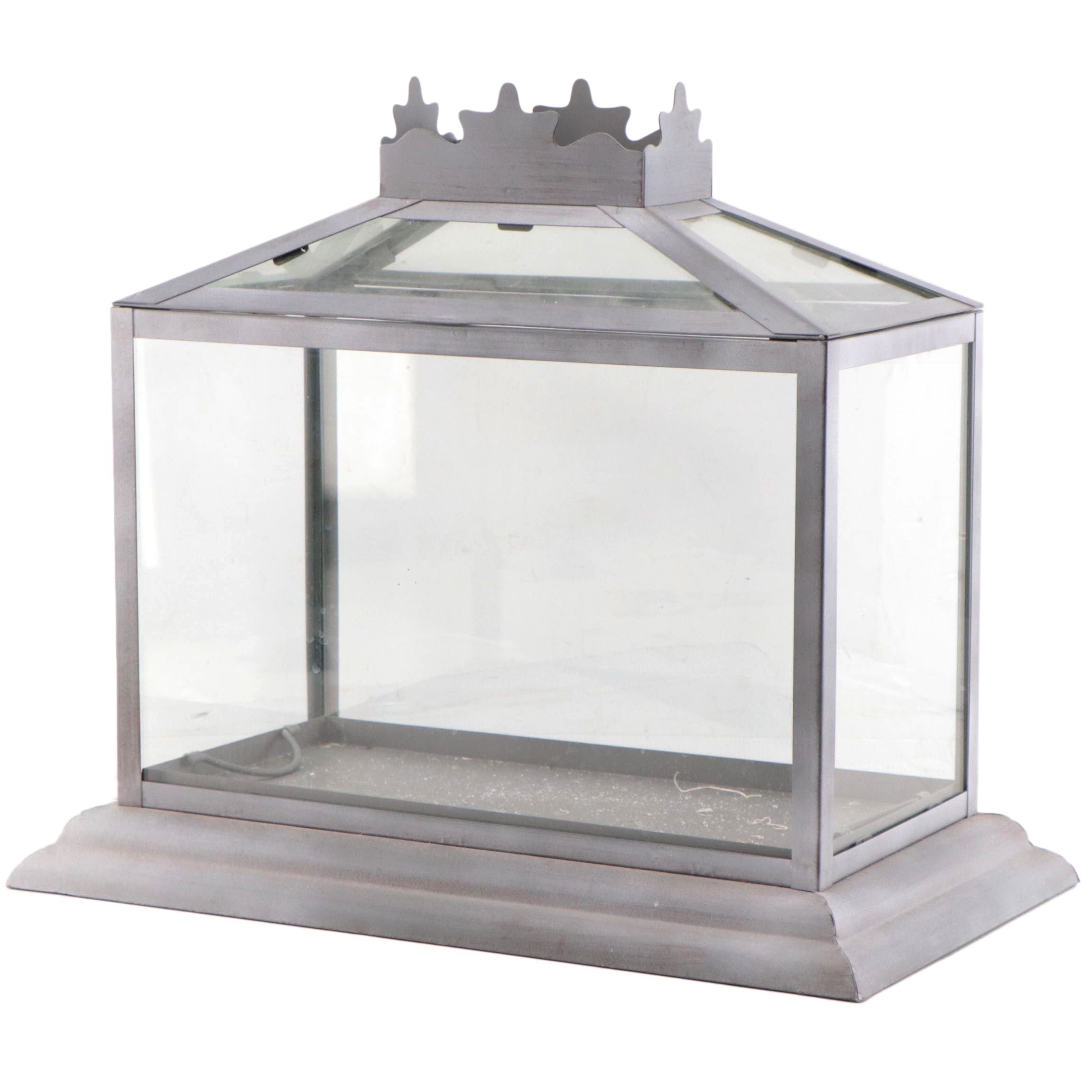 Martha Stewart Metal and Glass Terrarium