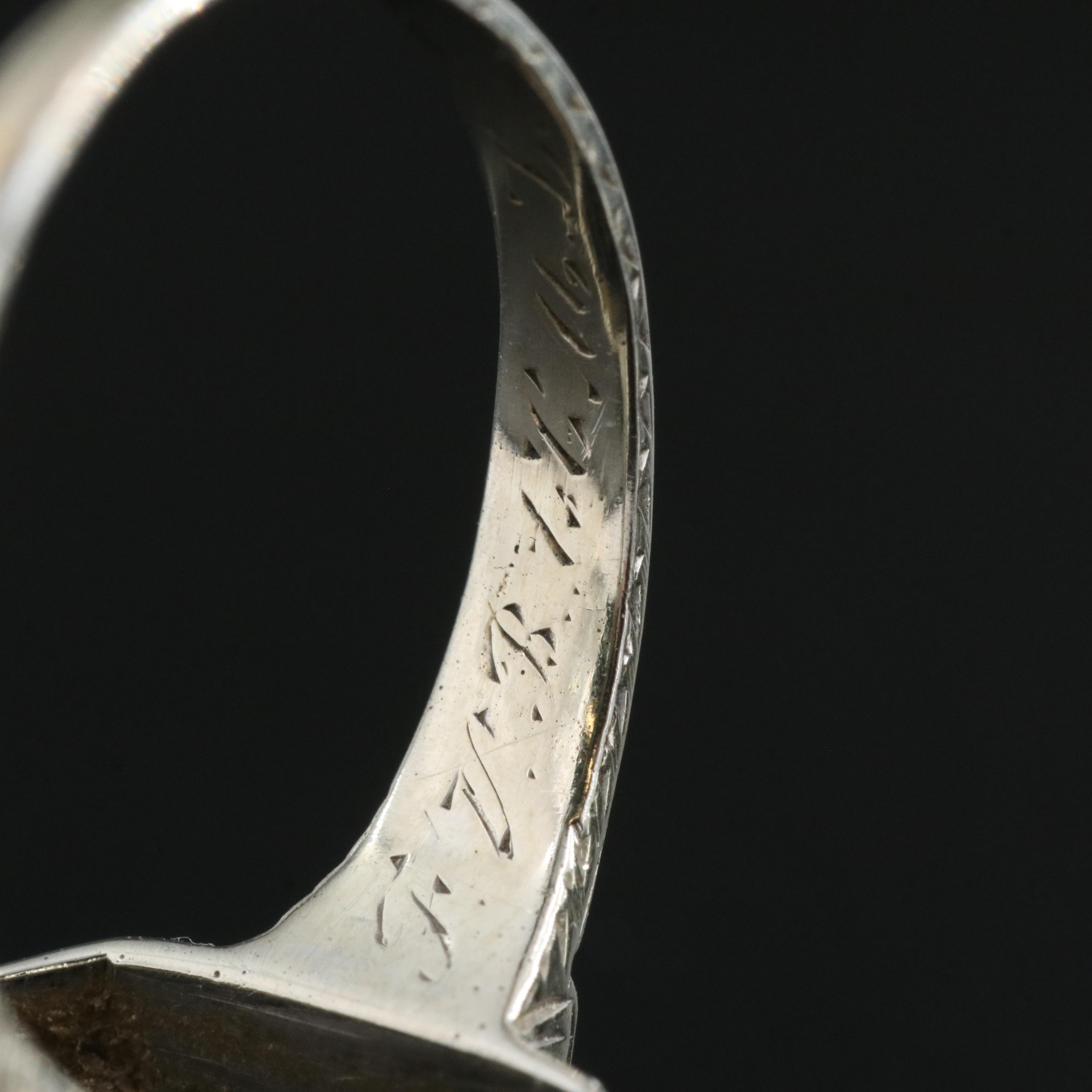 18K Black Onyx and Diamond Ring