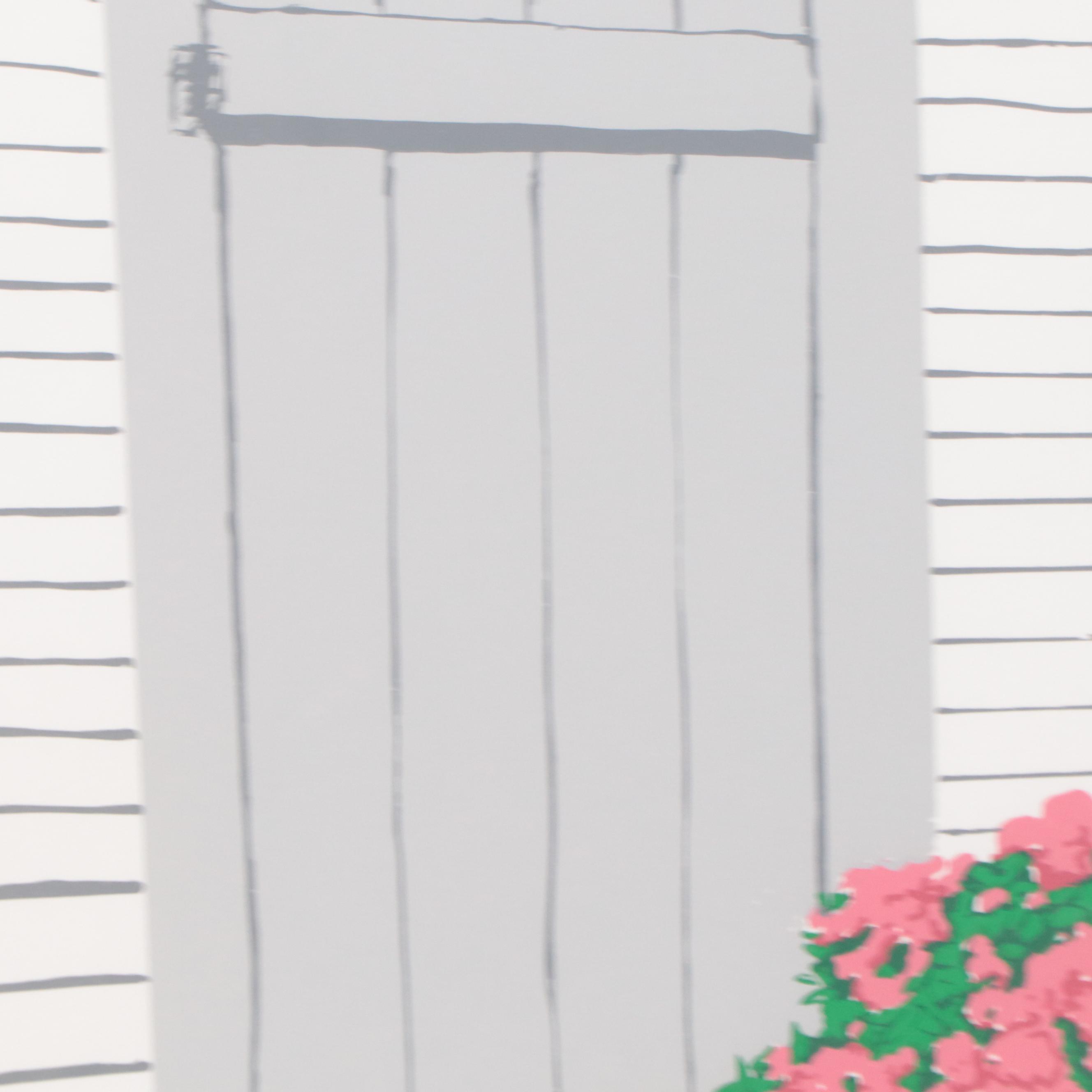 Helen Dillion Serigraph "Corner Roses"