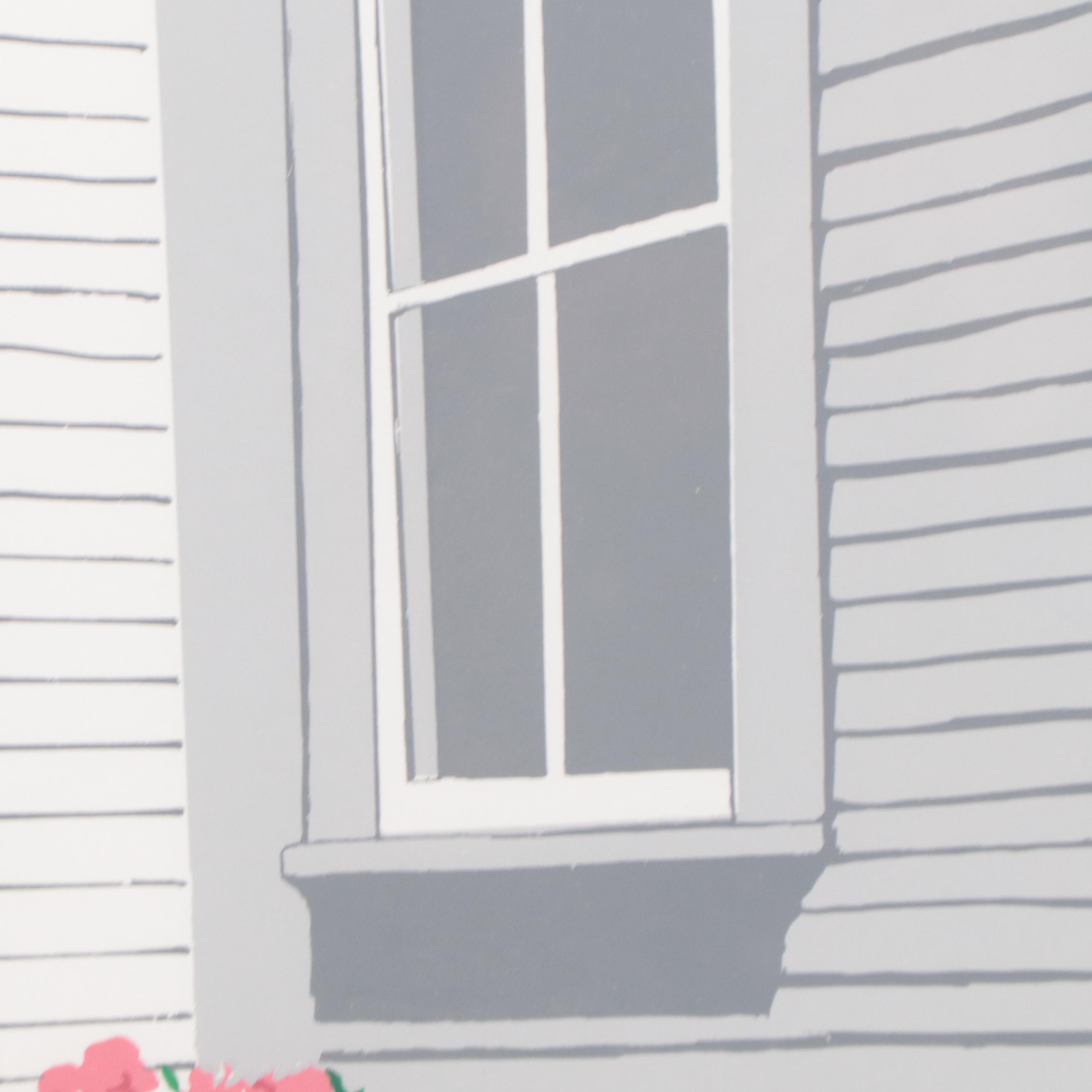 Helen Dillion Serigraph "Corner Roses"