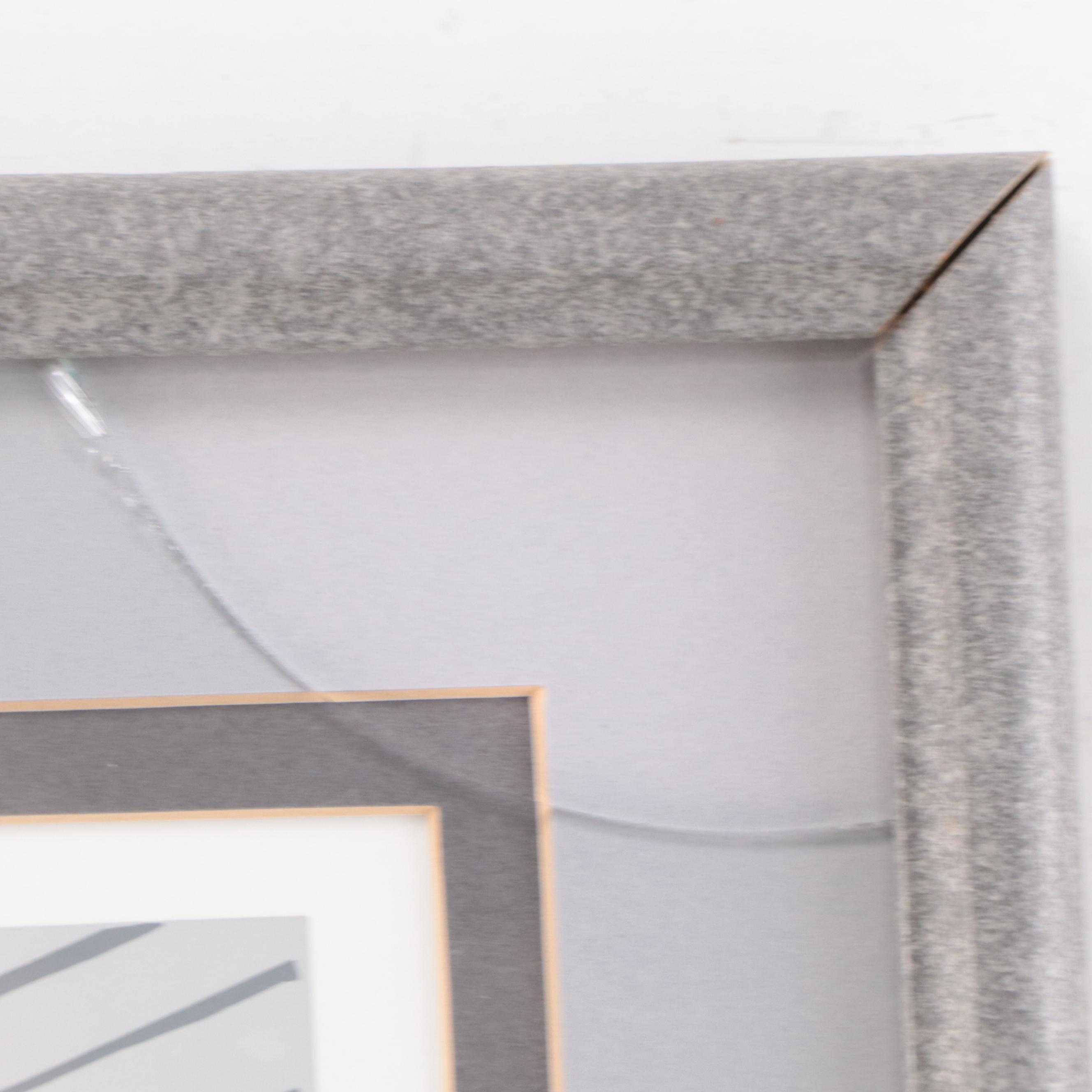 Helen Dillion Serigraph "Corner Roses"