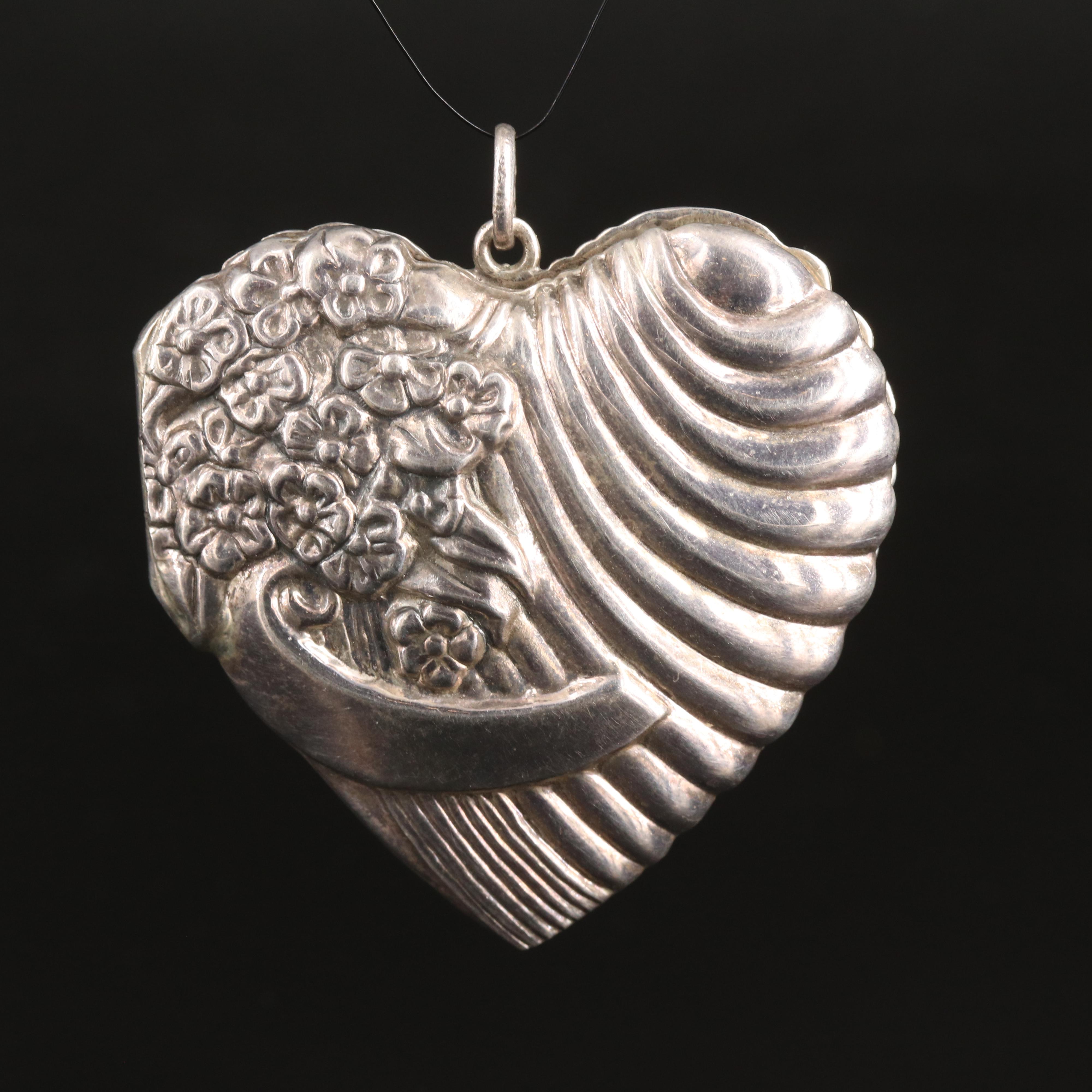 Sterling Heart Locket