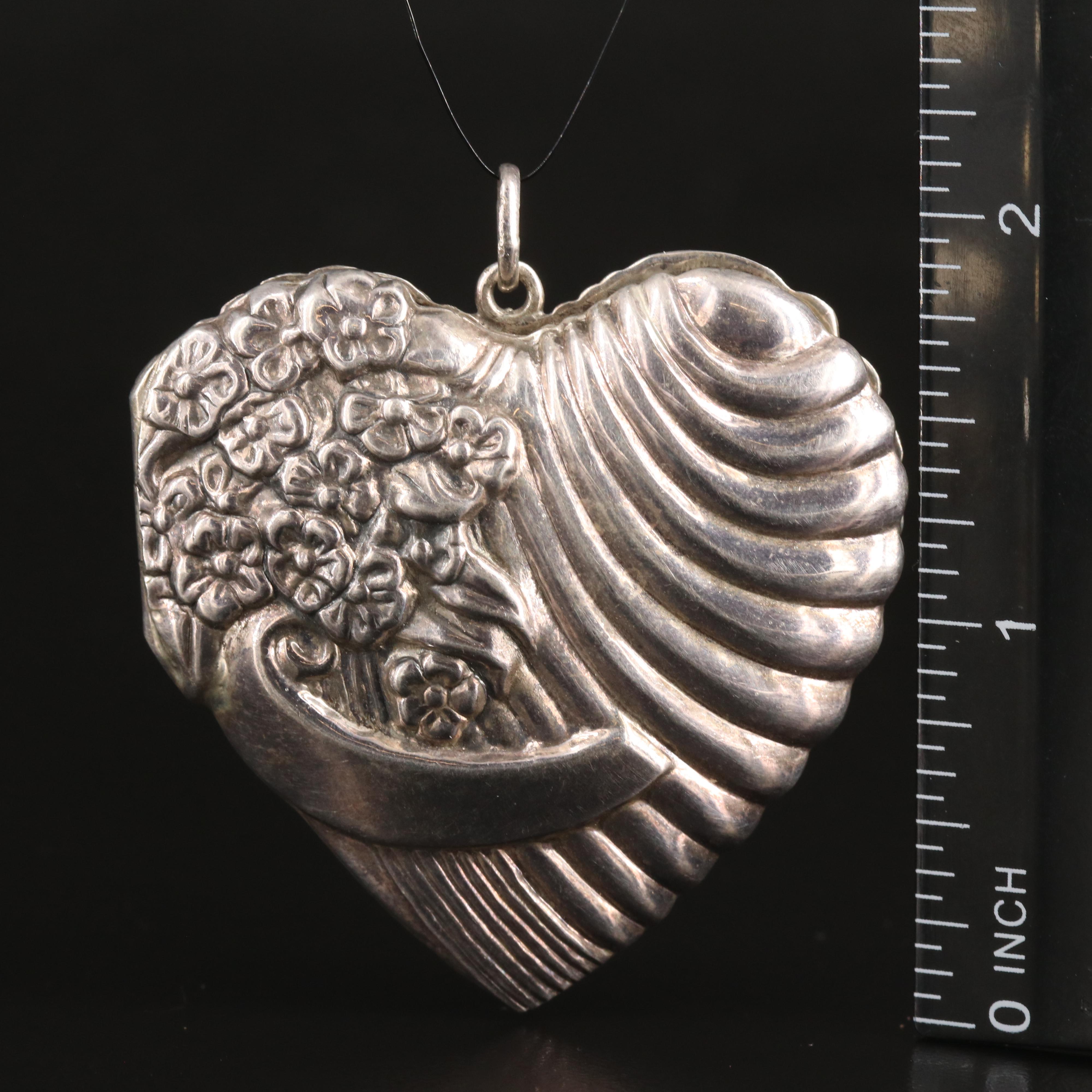 Sterling Heart Locket